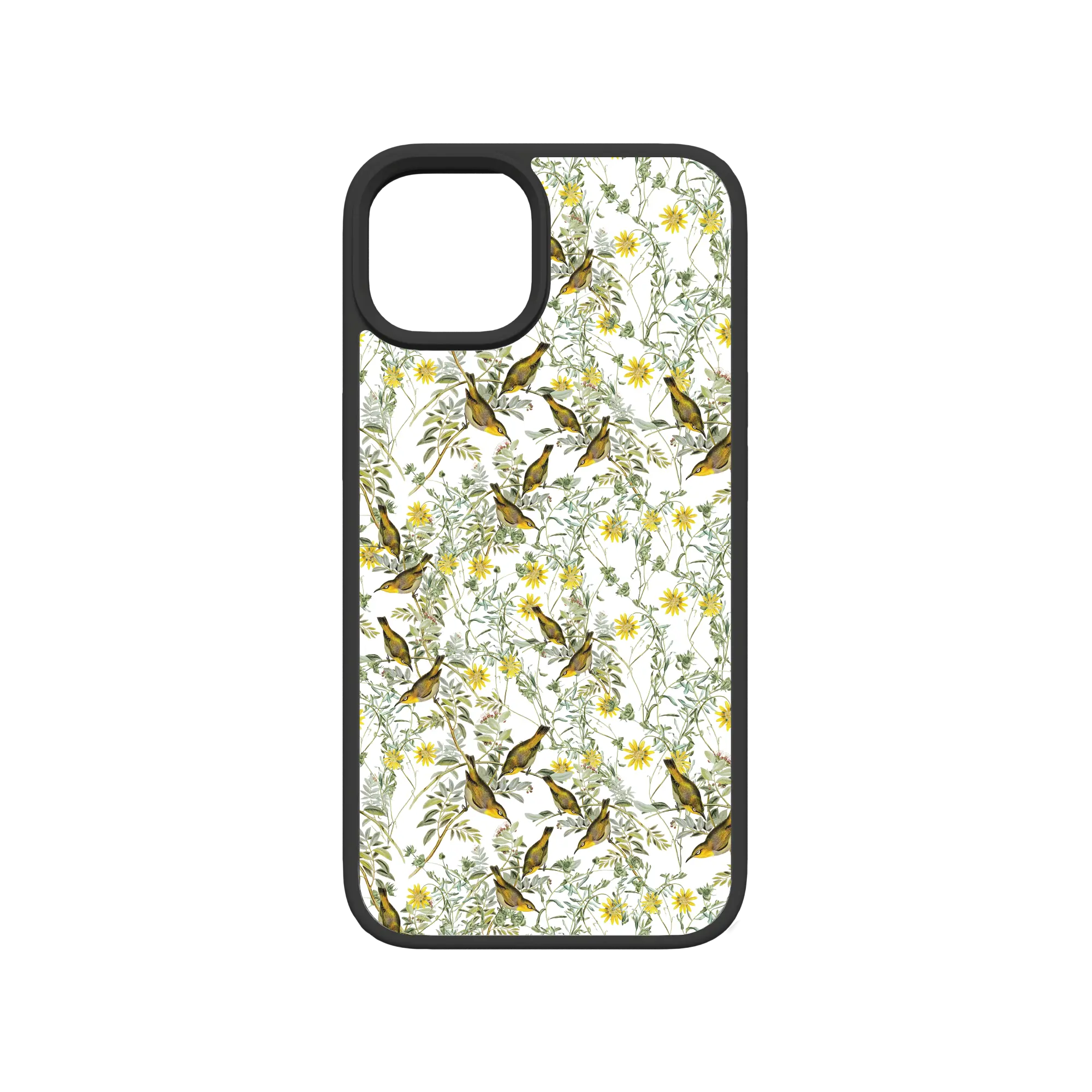 Apple-iPhone-13-Crystal-Clear Nashvile Warbler | Protective MagSafe Case | Birds and Bees Series for Apple iPhone 13 Series cellhelmet cellhelmet