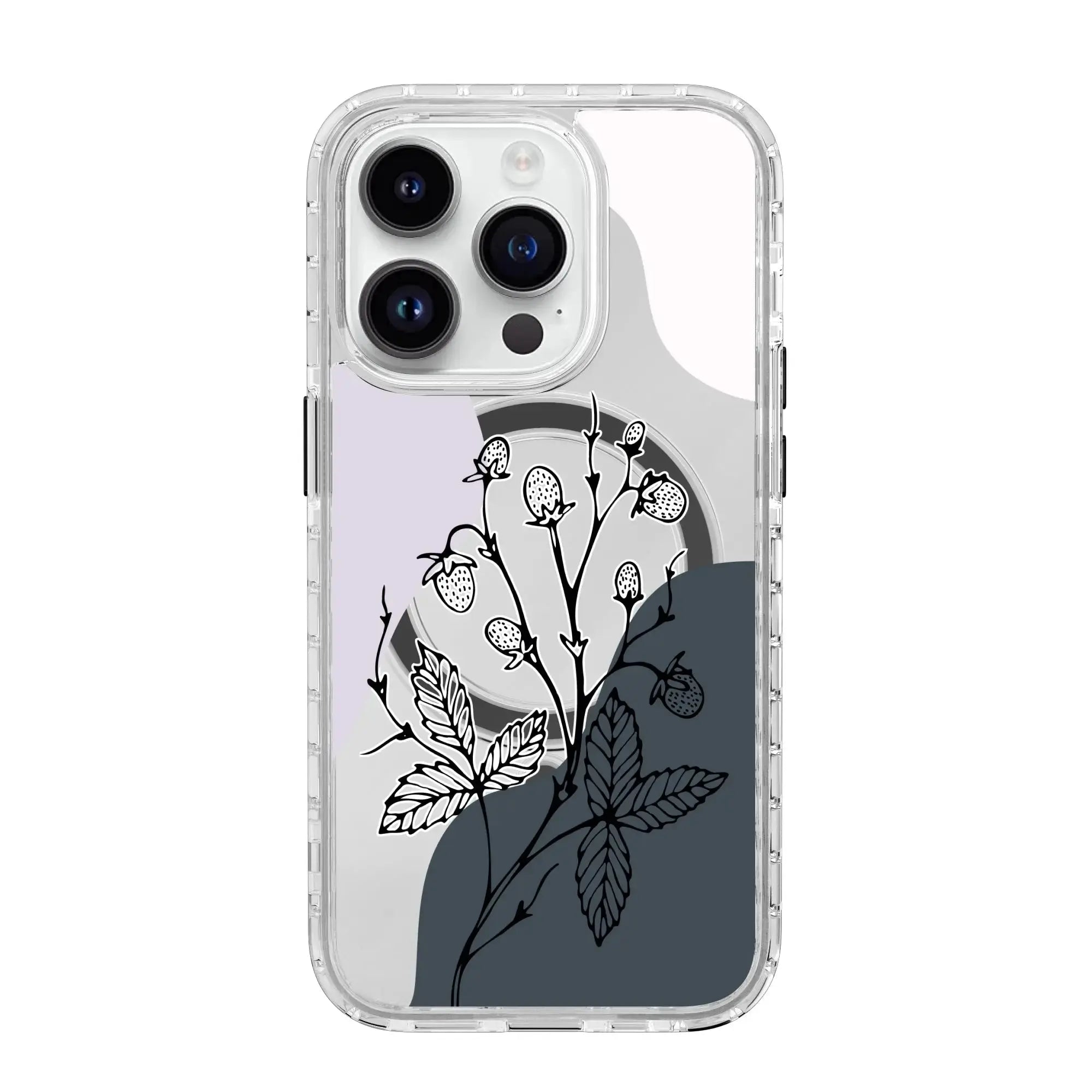 Night | Botanical Fusion | Custom MagSafe Case Design for Apple iPhone 14 Series