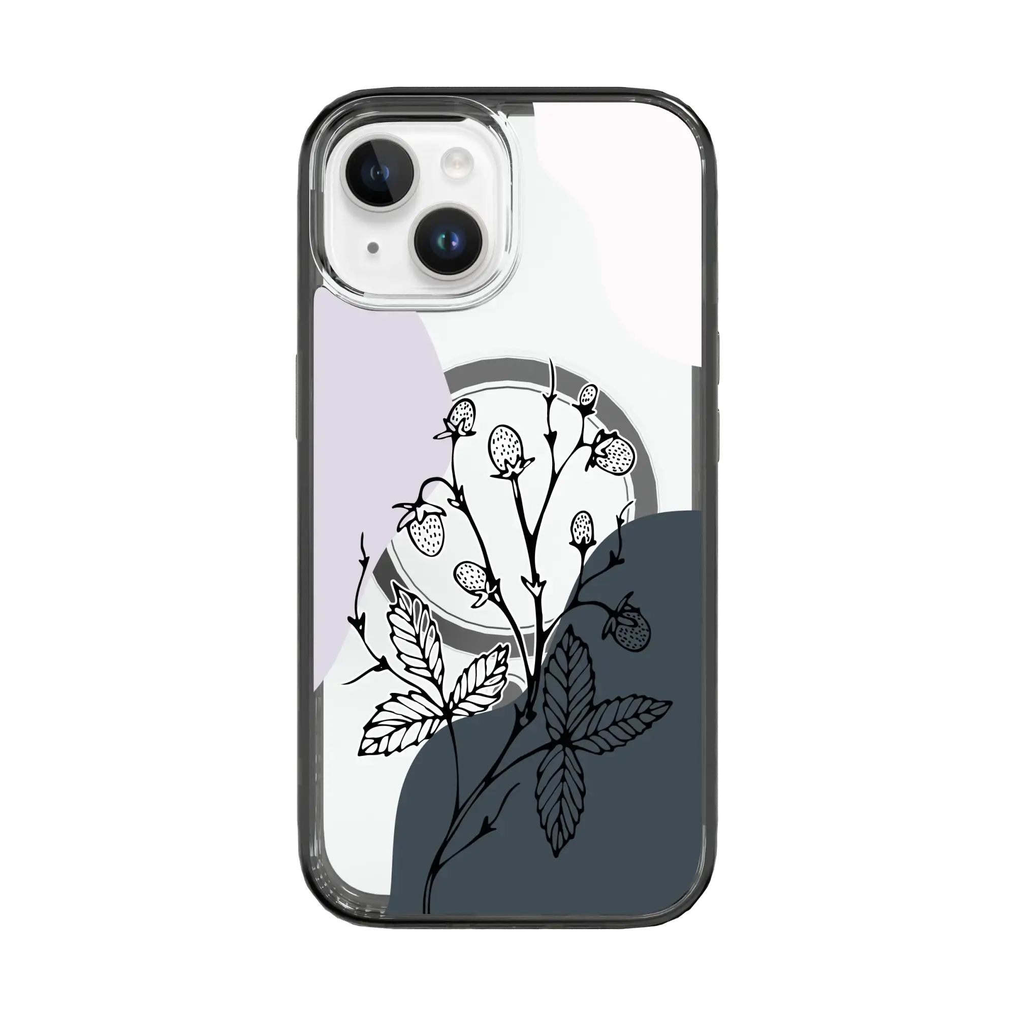 Night | Botanical Fusion | Custom MagSafe Case Design for Apple iPhone 15 Series