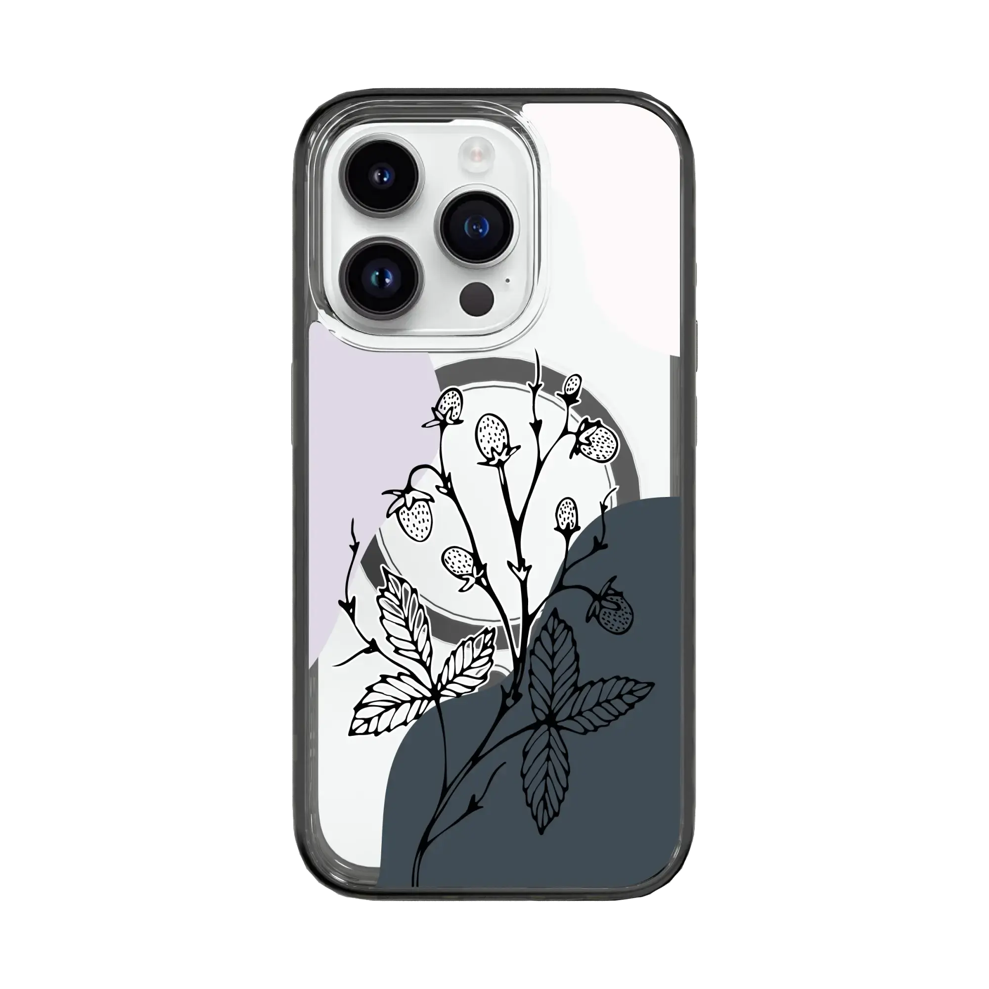 Night | Botanical Fusion | Custom MagSafe Case Design for Apple iPhone 15 Series