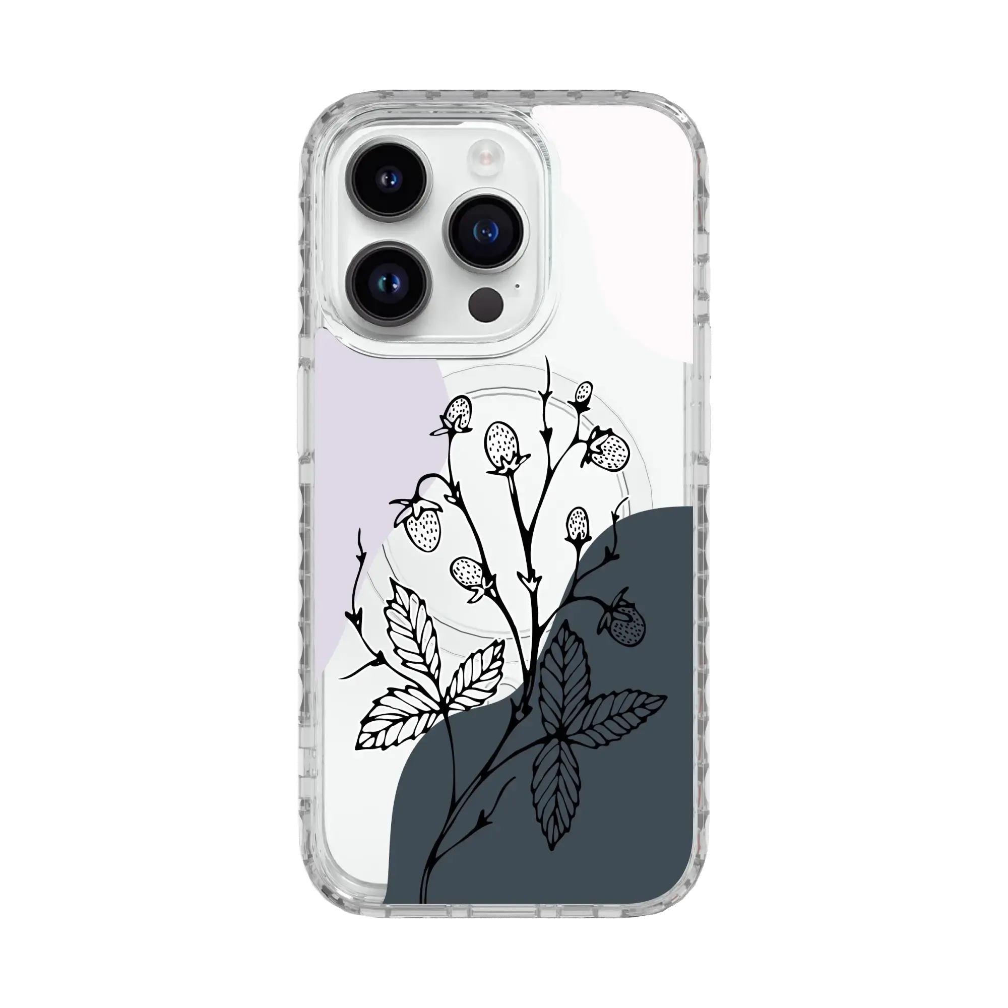 Night | Botanical Fusion | Custom MagSafe Case Design for Apple iPhone 15 Series