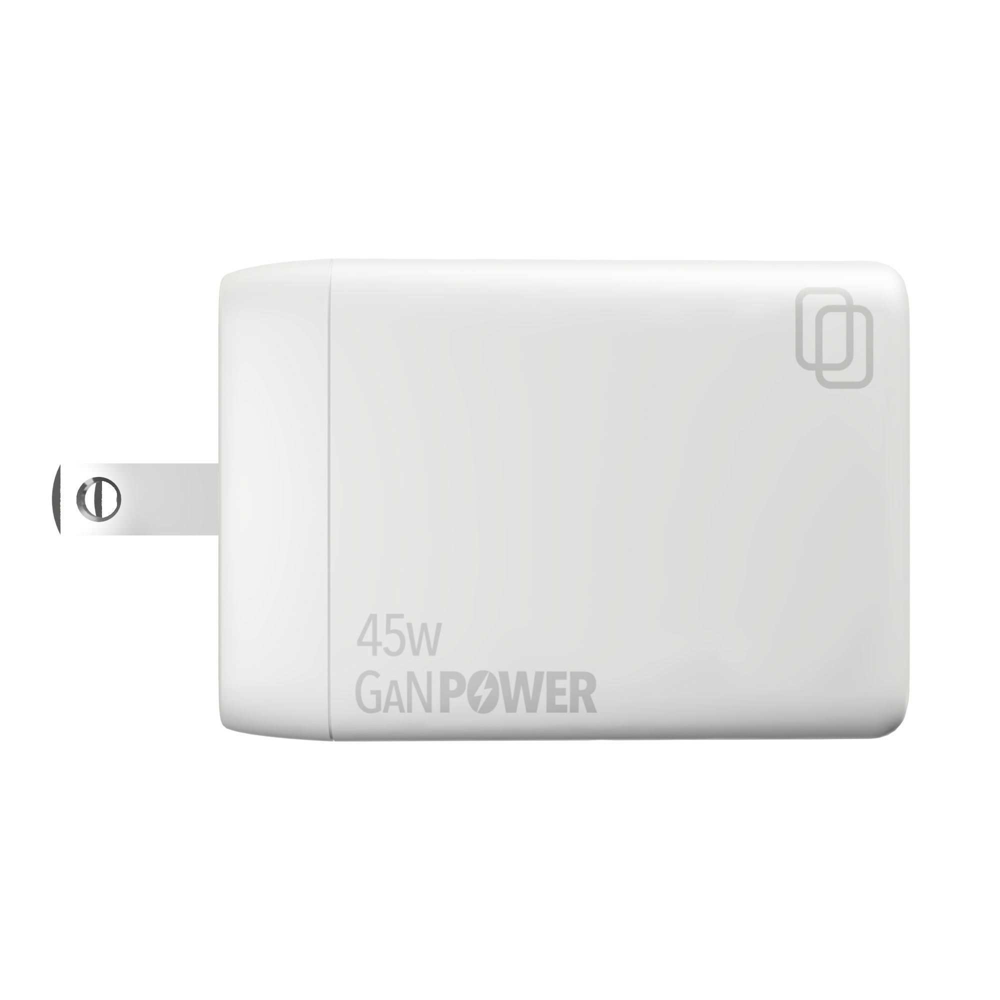 45W Dual Port GaN Wall Charger (Type C + Type-C)