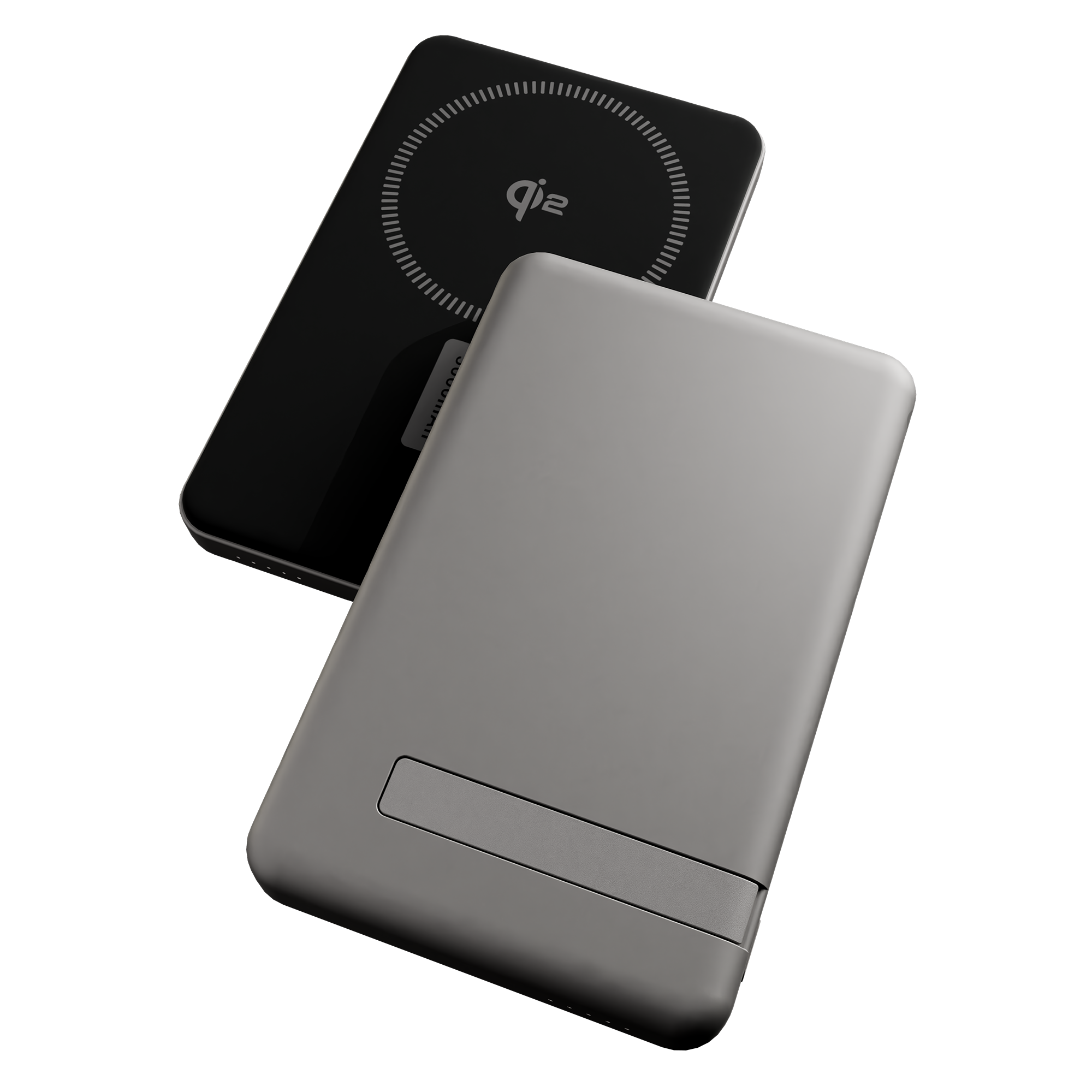 Qi2 Magnetic Powerbank | Snap-On Alignment Tech with Kickstand | 15W | 5k mAh