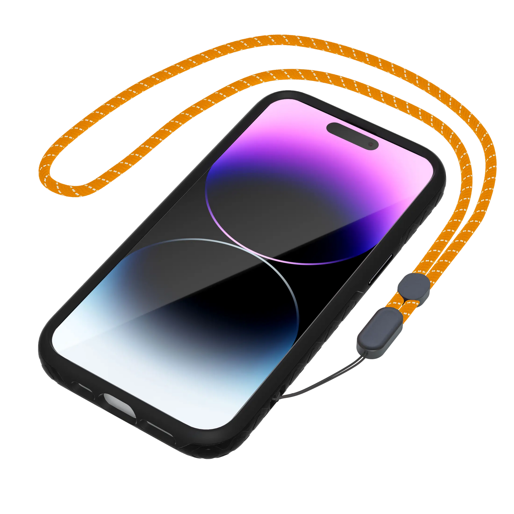 Phone Tether Strap - Blaze Orange - Accessories - - cellhelmet