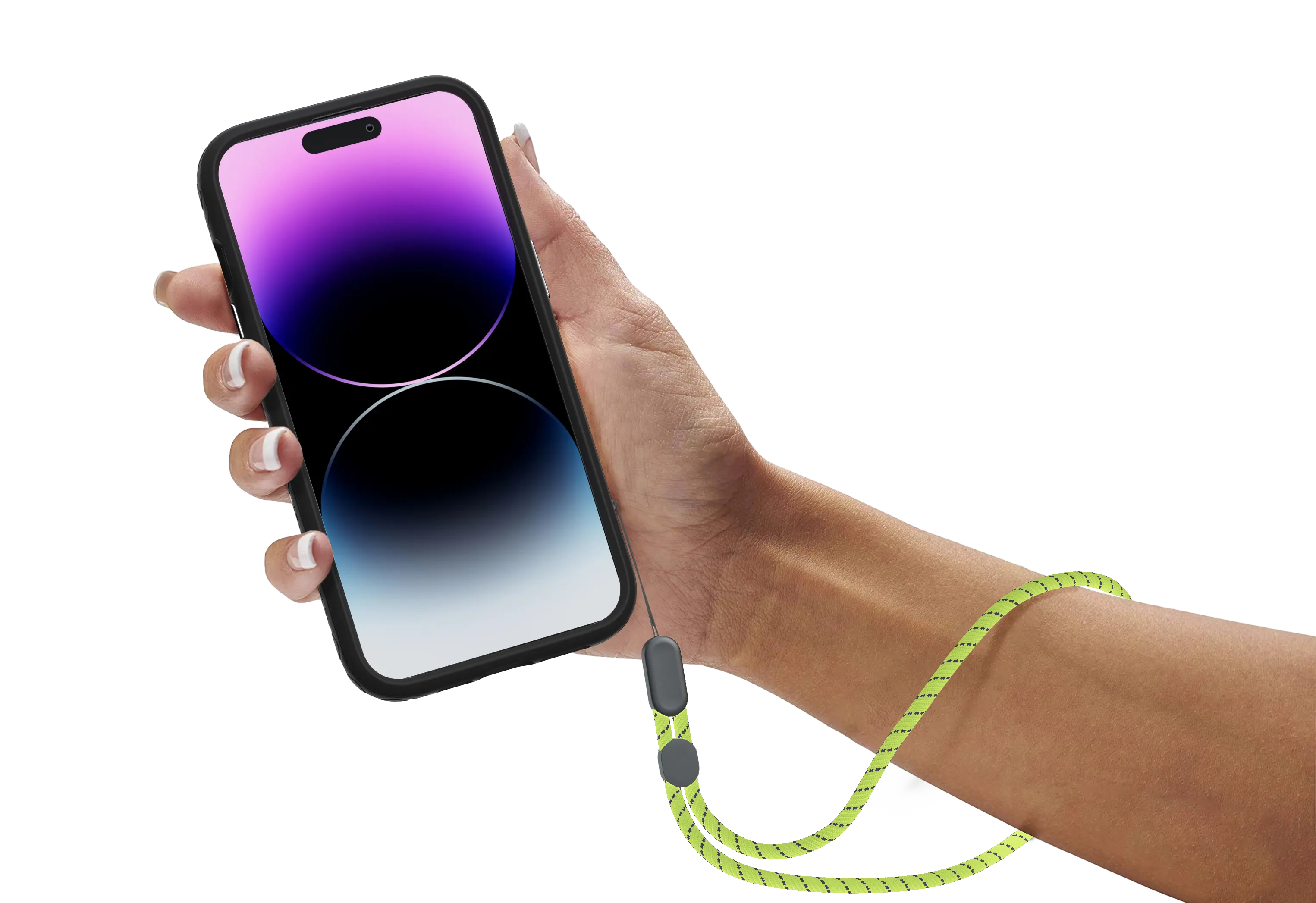 Phone Tether Strap - Electric Lime - Accessories -  - cellhelmet