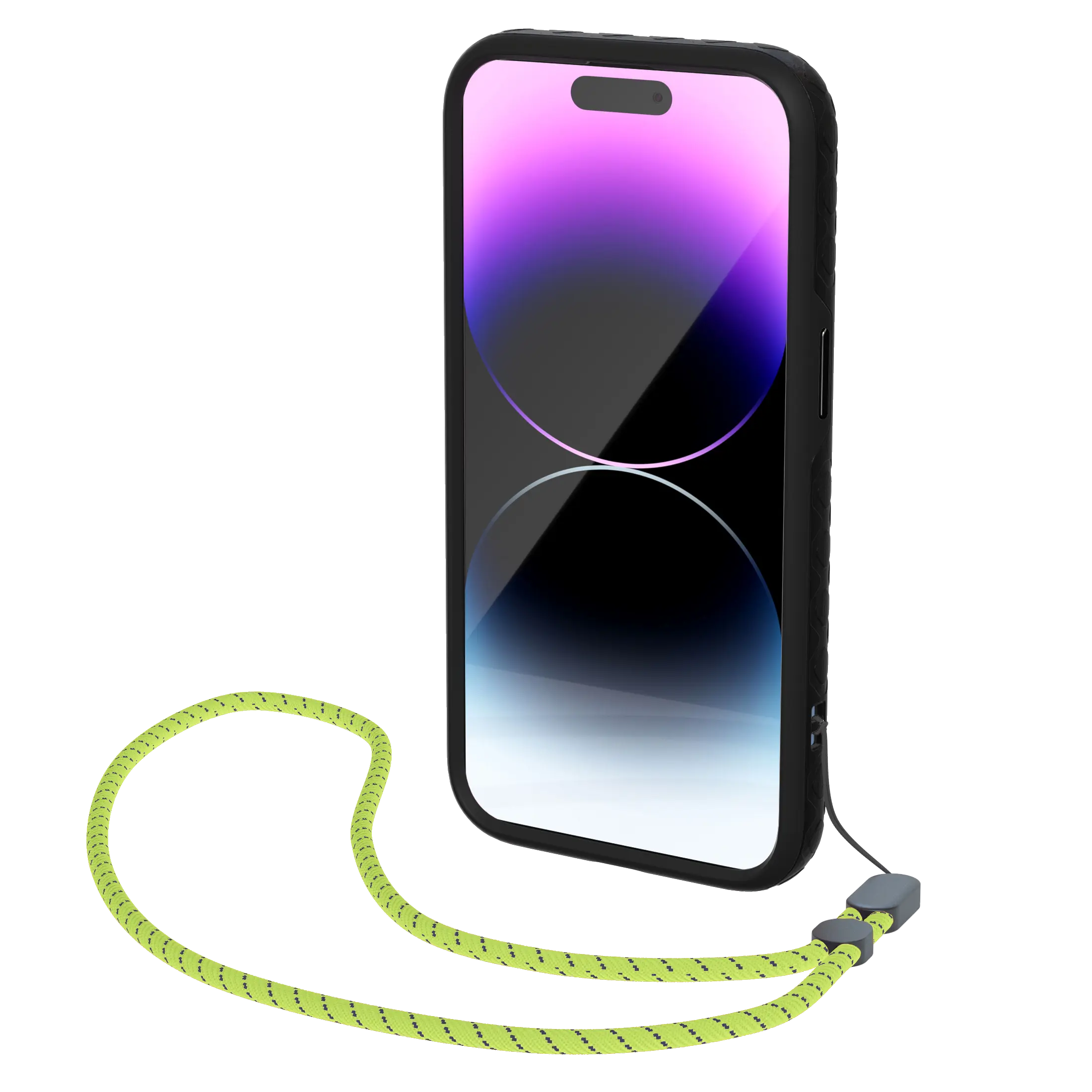 Phone Tether Strap - Electric Lime - Accessories -  - cellhelmet