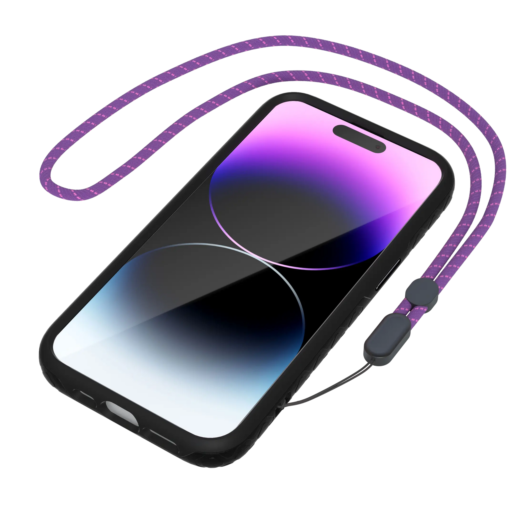 Phone Tether Strap - Lilac Blossom Purple - Accessories - - cellhelmet