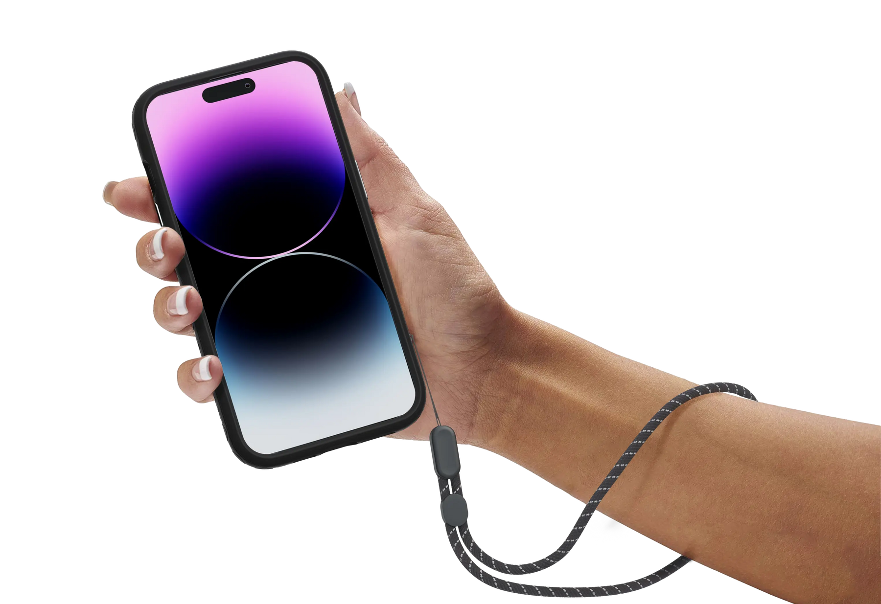 Phone Tether Strap - Onyx Black - Accessories - - cellhelmet