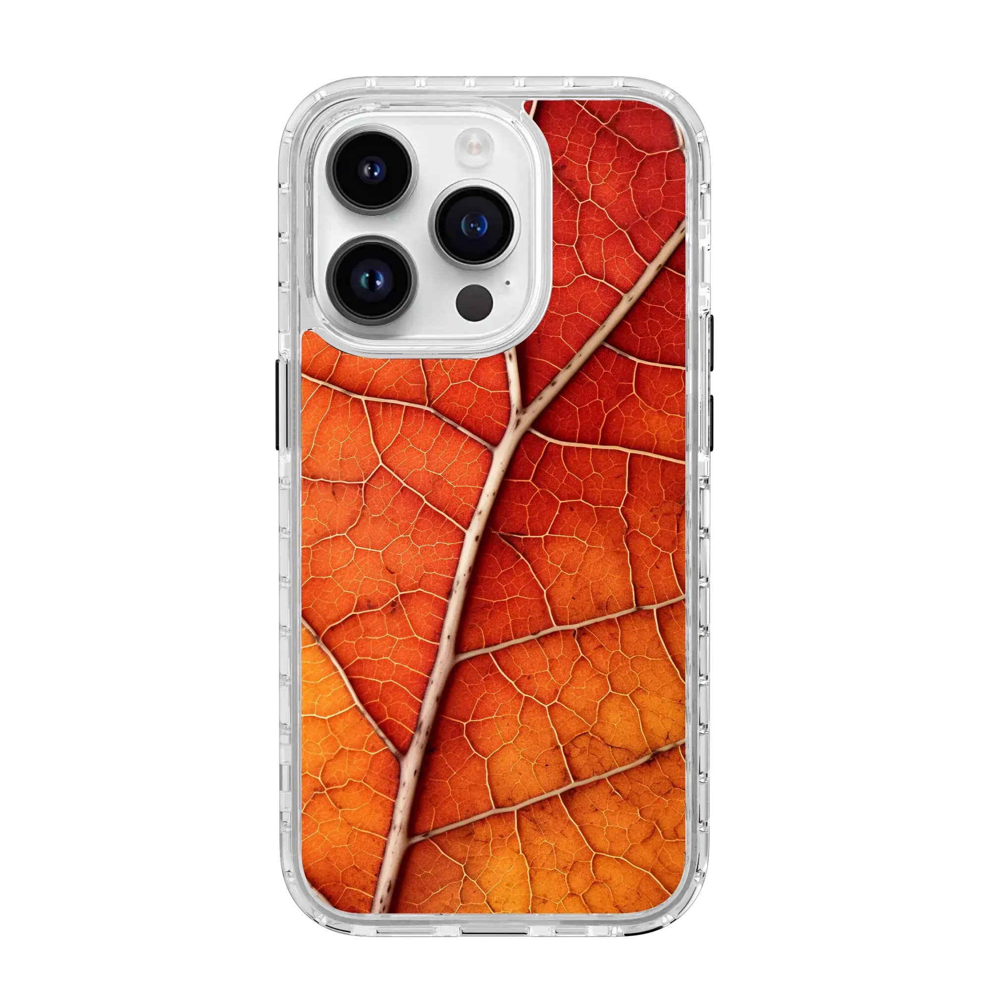 Rustic Oak | Autumn Leaves | Custom MagSafe Case Design for Apple iPhone 14 Series