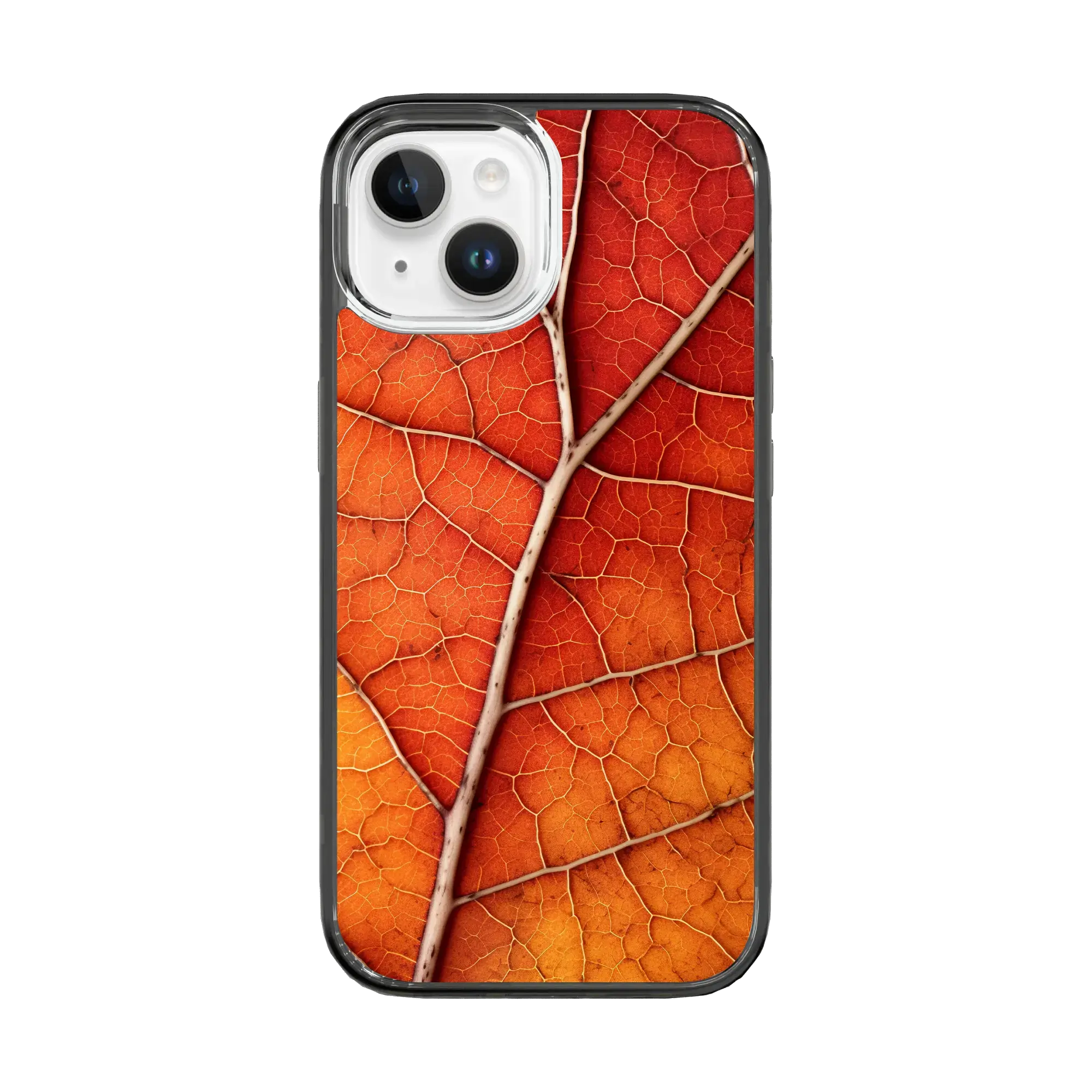 Rustic Oak | Autumn Leaves | Custom MagSafe Case Design for Apple iPhone 15 Series