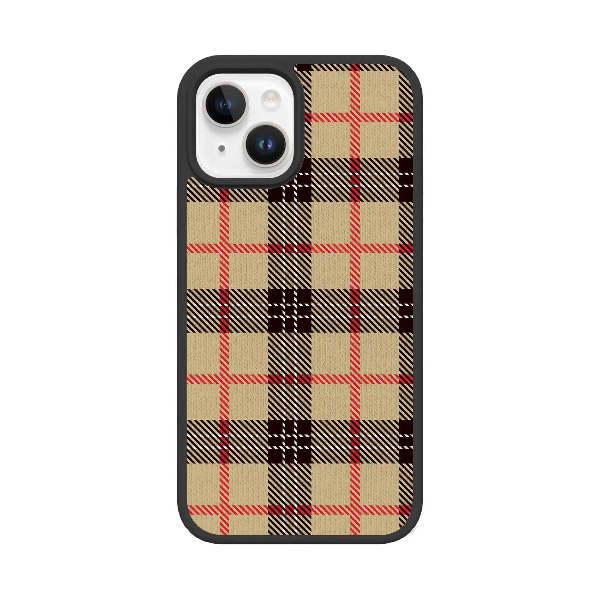 Rustic Retreat | Autumn Flannel | Custom MagSafe Case Design for Apple iPhone 12 Series