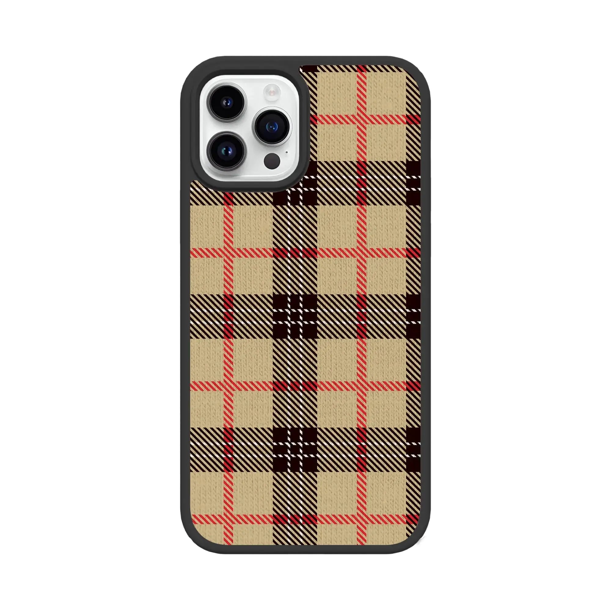 Rustic Retreat | Autumn Flannel | Custom MagSafe Case Design for Apple iPhone 12 Series
