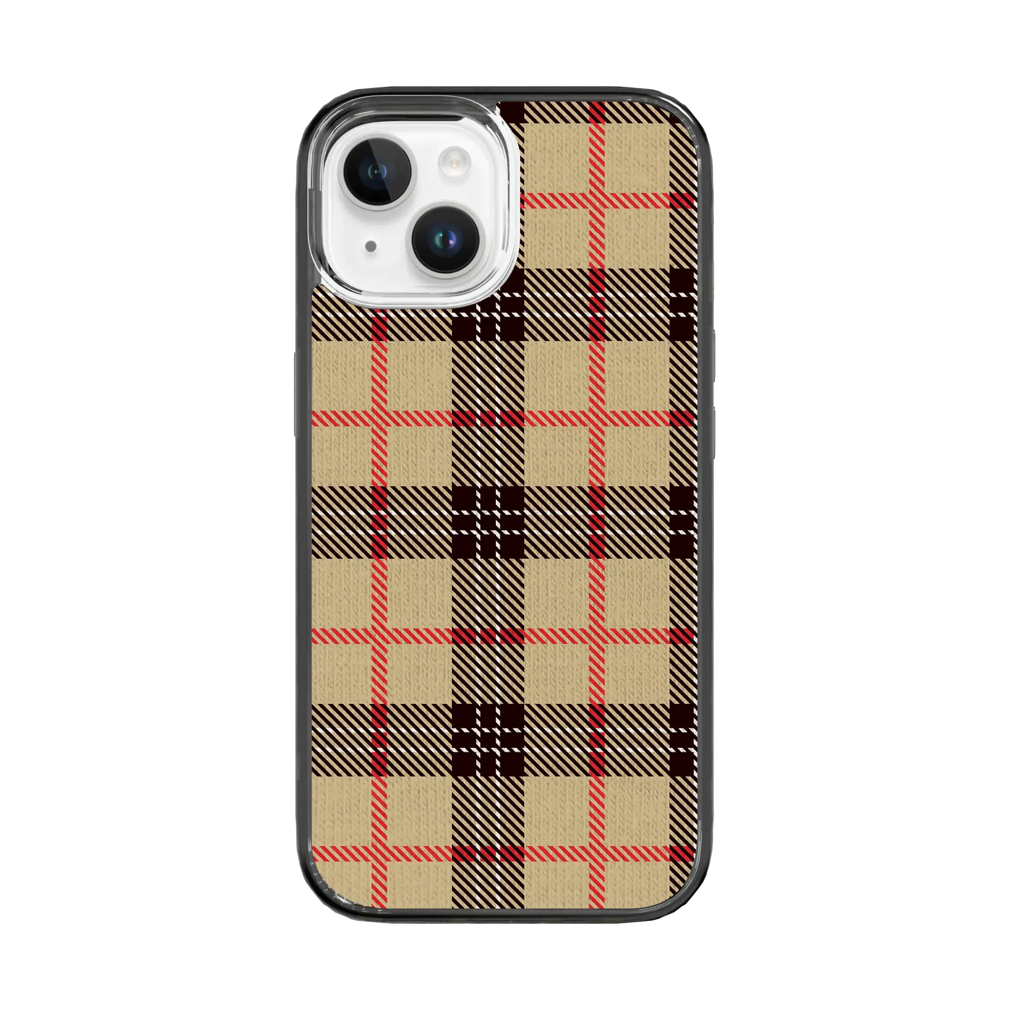 Rustic Retreat | Autumn Flannel | Custom MagSafe Case Design for Apple iPhone 15 Series