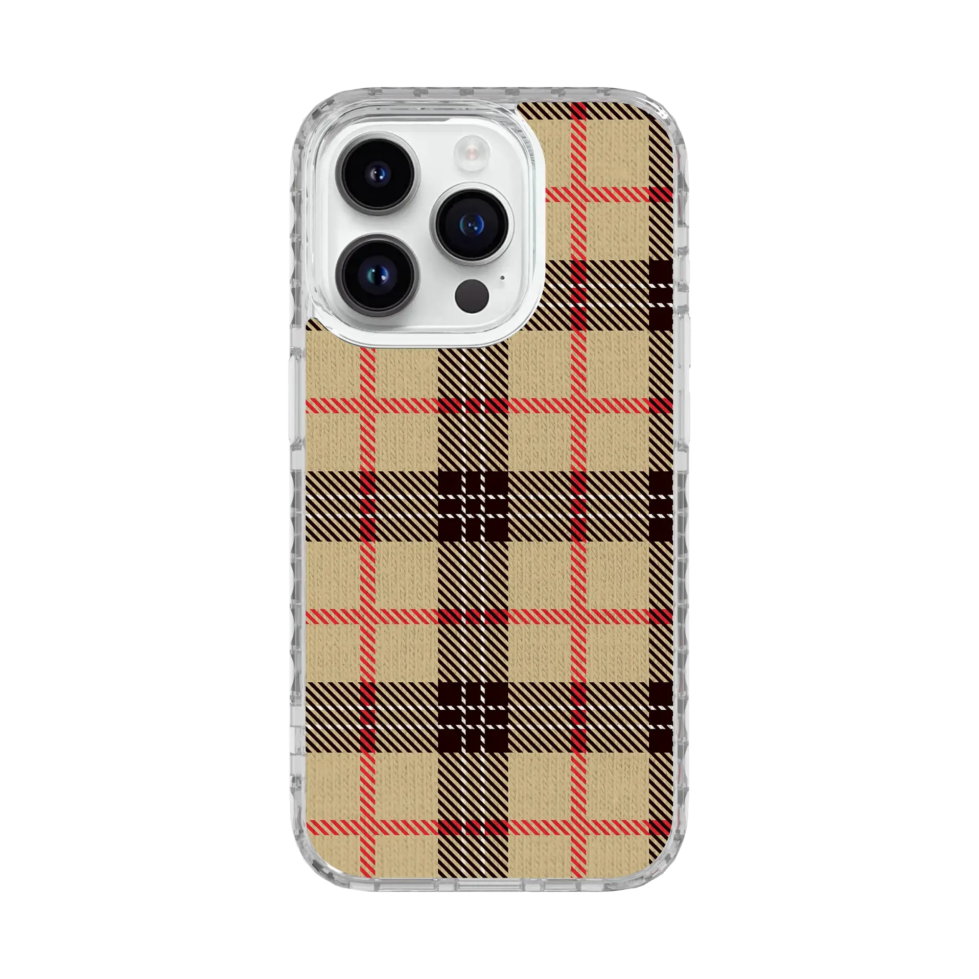 Rustic Retreat | Autumn Flannel | Custom MagSafe Case Design for Apple iPhone 15 Series