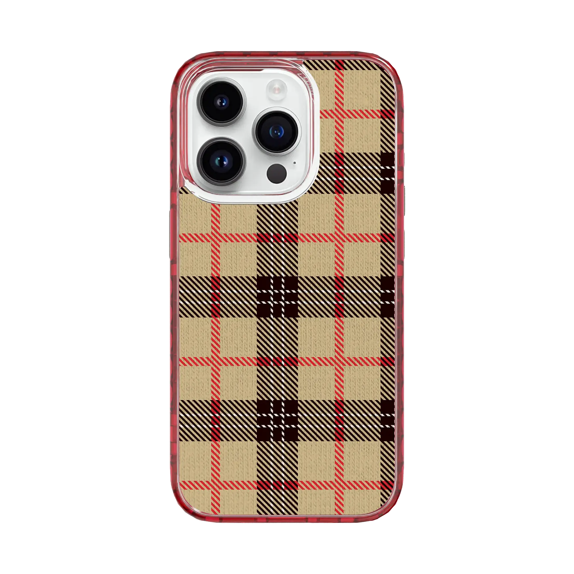 Rustic Retreat | Autumn Flannel | Custom MagSafe Case Design for Apple iPhone 15 Series