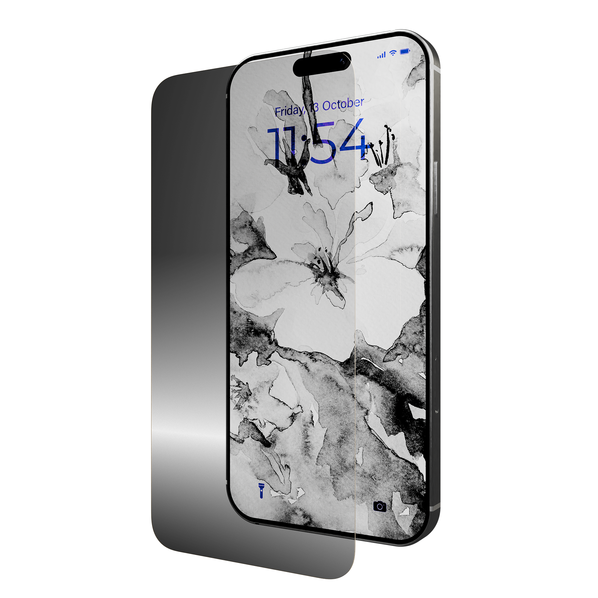 Privacy Glass for iPhone 16 Plus w/ Alignment tray and Anti-Microbial