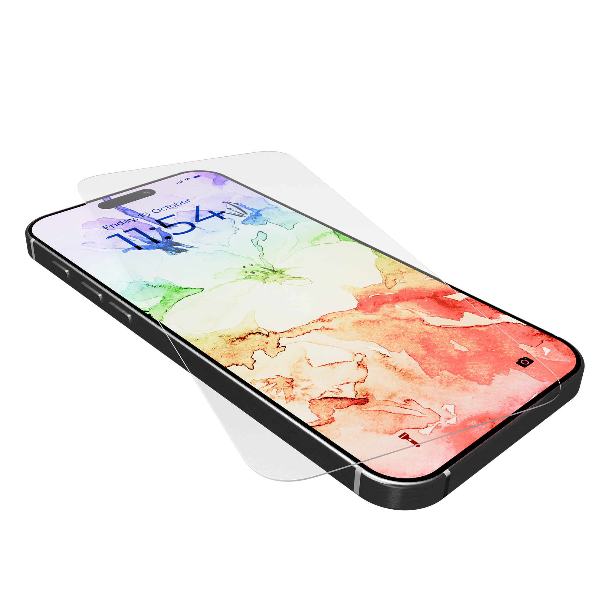 Tempered Glass for iPhone 16 Plus w/ Alignment tray and Anti-Microbial - $300 Coverage
