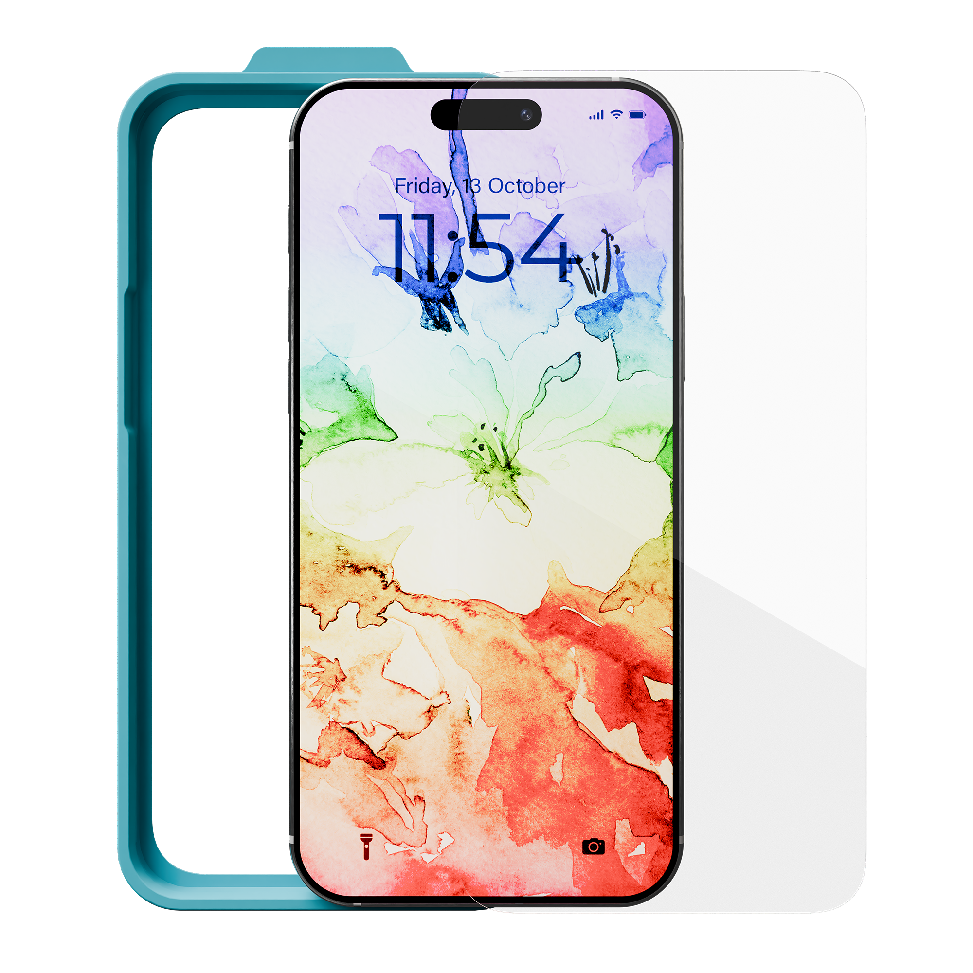 Tempered Glass for iPhone 16 w/ Alignment tray and Anti-Microbial - $100 Coverage