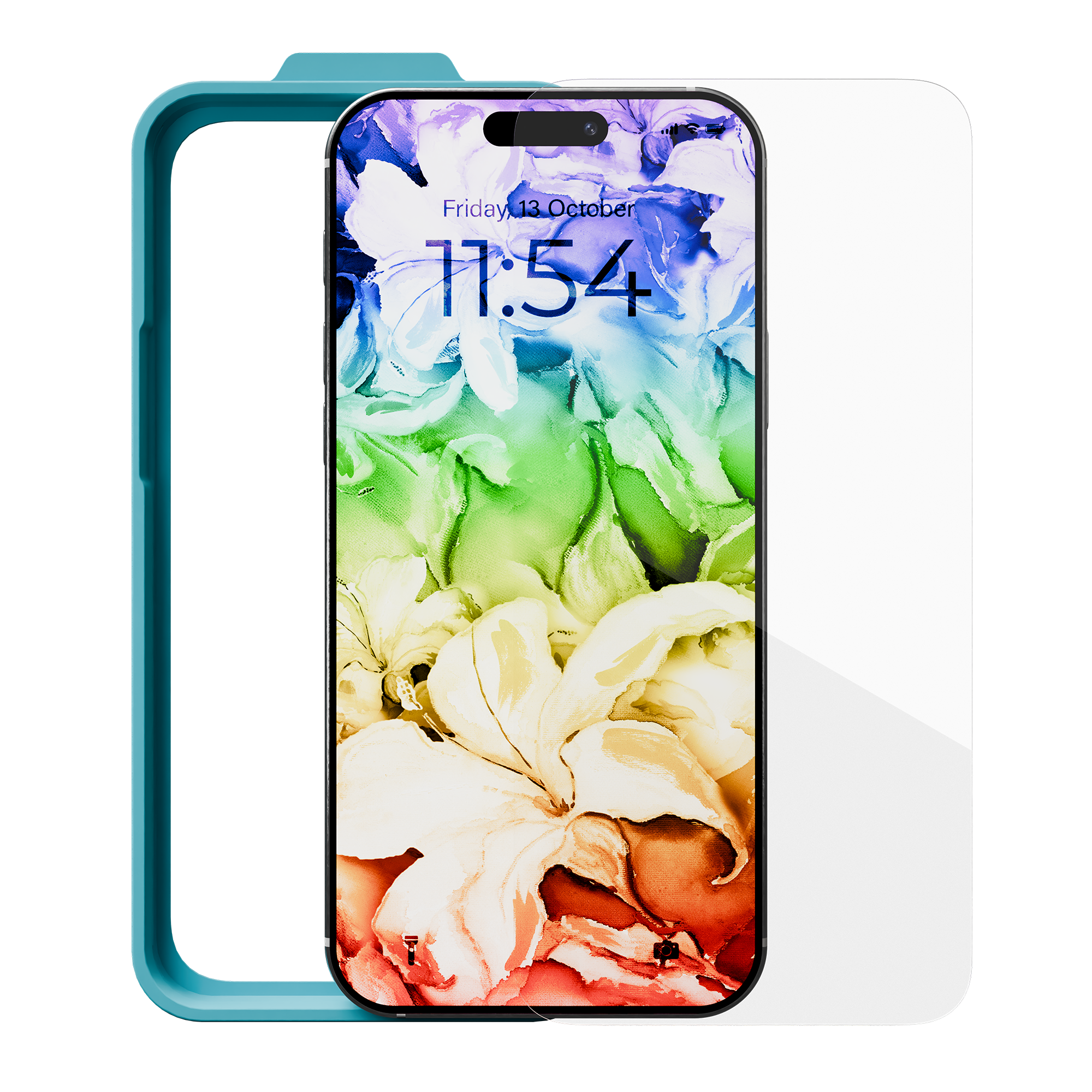 Tempered Glass for iPhone 17 / 16 Pro w/ Alignment tray and Anti-Microbial
