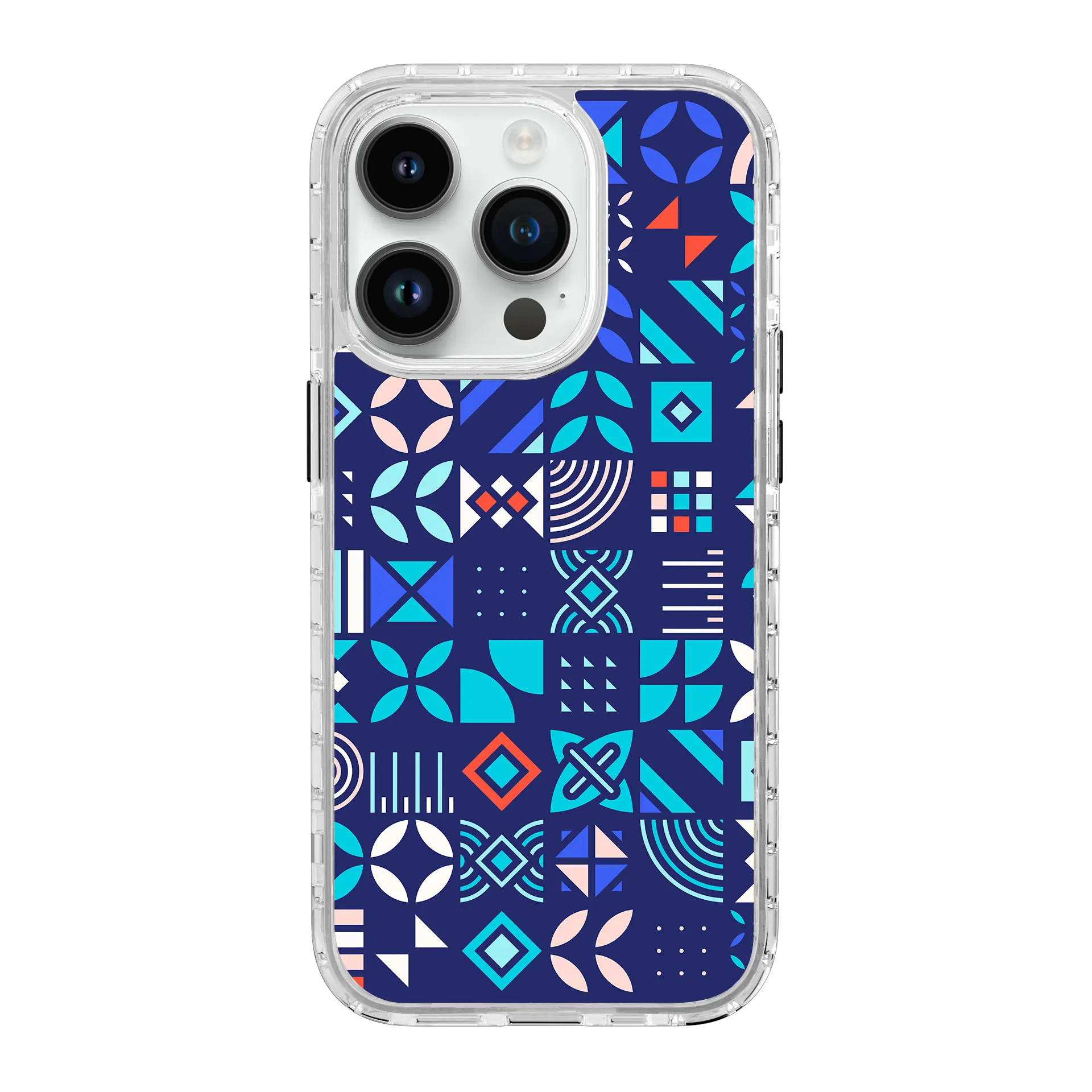 AppleiPhone14ProCrystalClear Seasons | Pattern Play Series | Custom MagSafe Case Design for Apple iPhone 14 Series cellhelmet cellhelmet