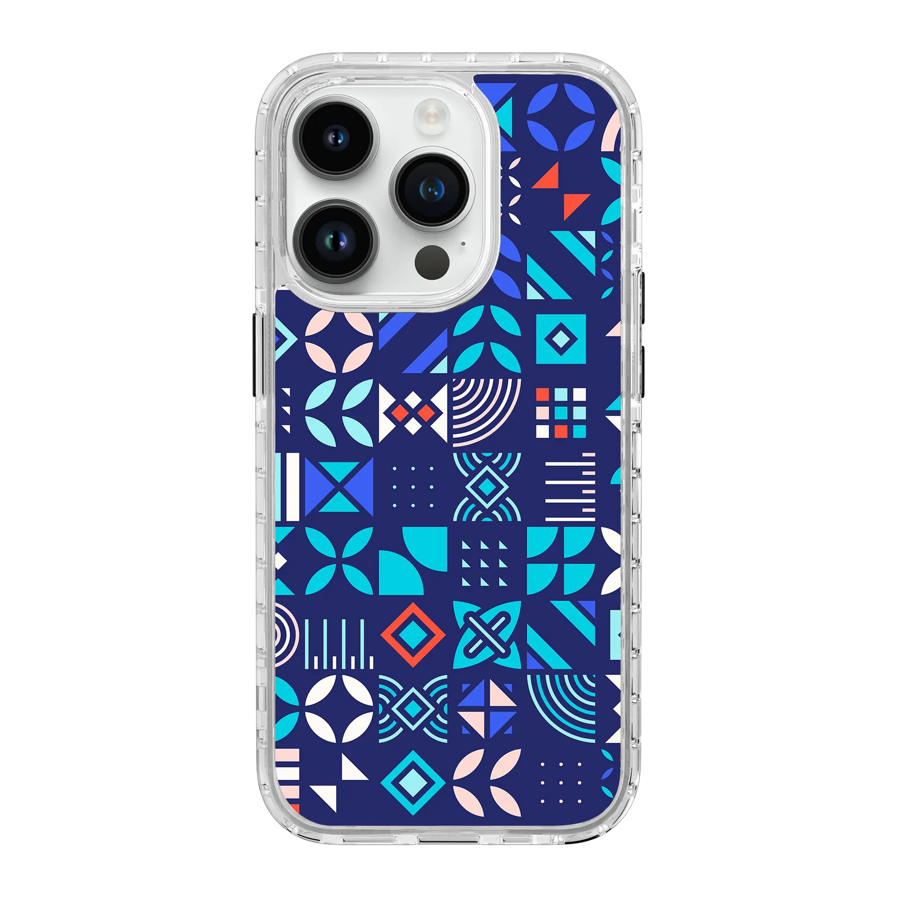 AppleiPhone14ProCrystalClear Seasons | Pattern Play Series | Custom MagSafe Case Design for Apple iPhone 14 Series cellhelmet cellhelmet