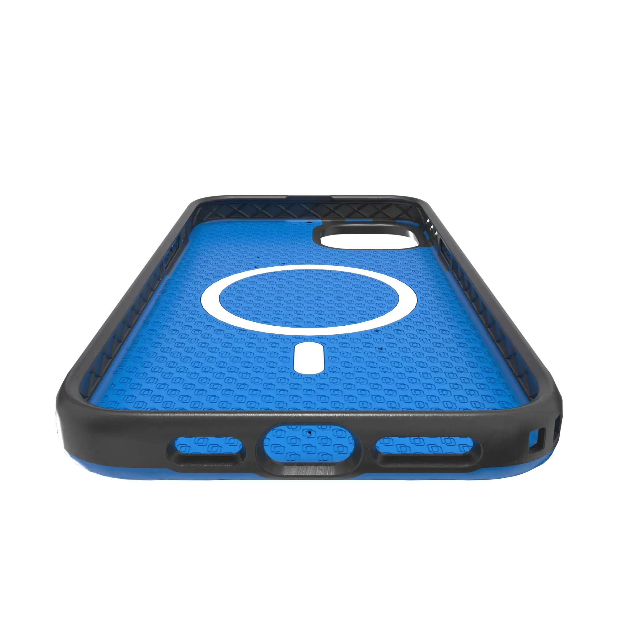 Shock-Absorbent Magsafe® Case for Apple iPhone 15 Plus | Bermuda Blue | Fortitude Series