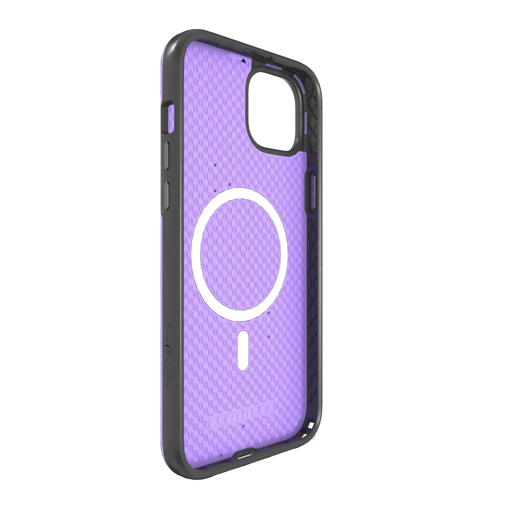 Shock-Absorbent Magsafe® Case for Apple iPhone 15 Plus | Midnight Lilac | Fortitude Series