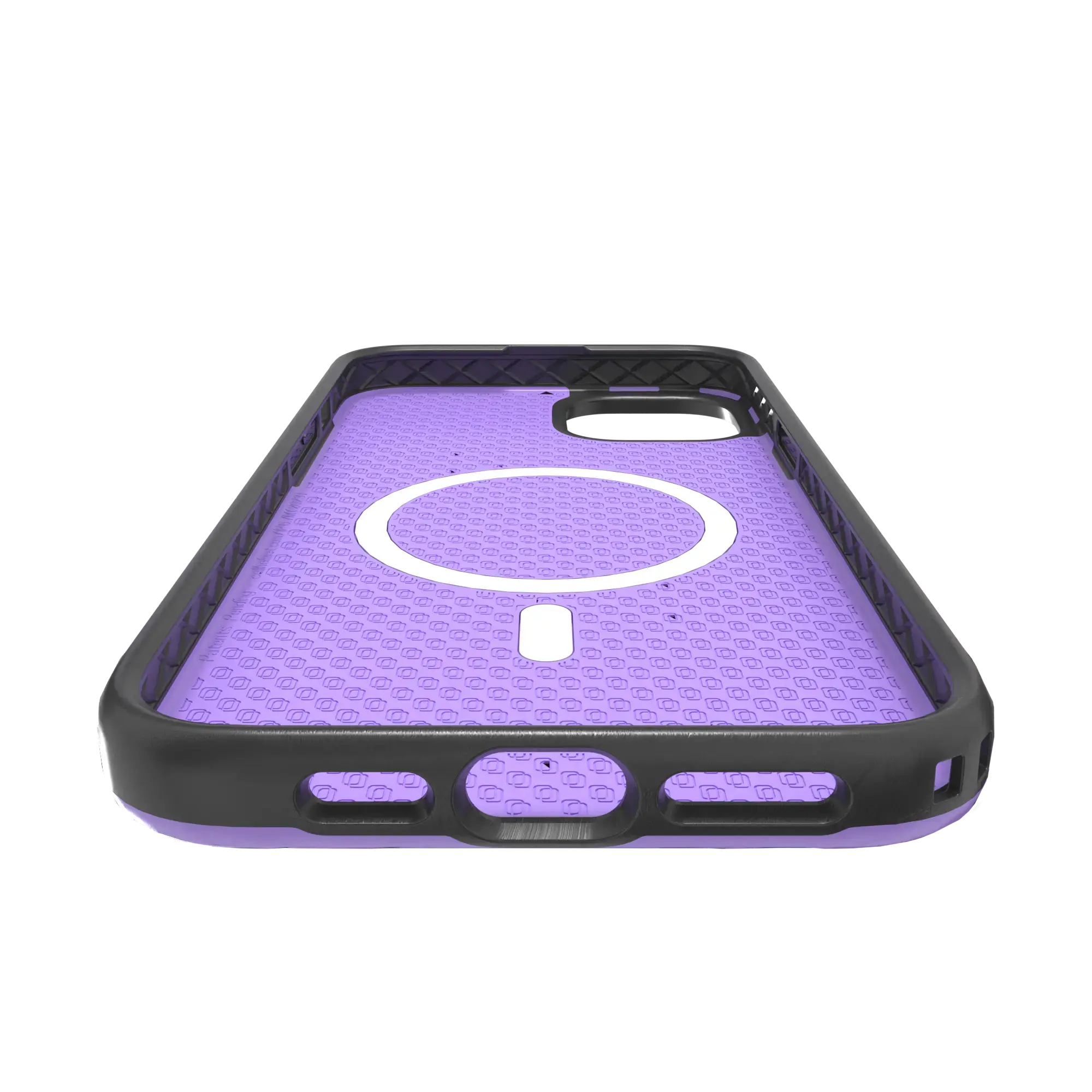 Shock-Absorbent Magsafe® Case for Apple iPhone 15 Plus | Midnight Lilac | Fortitude Series