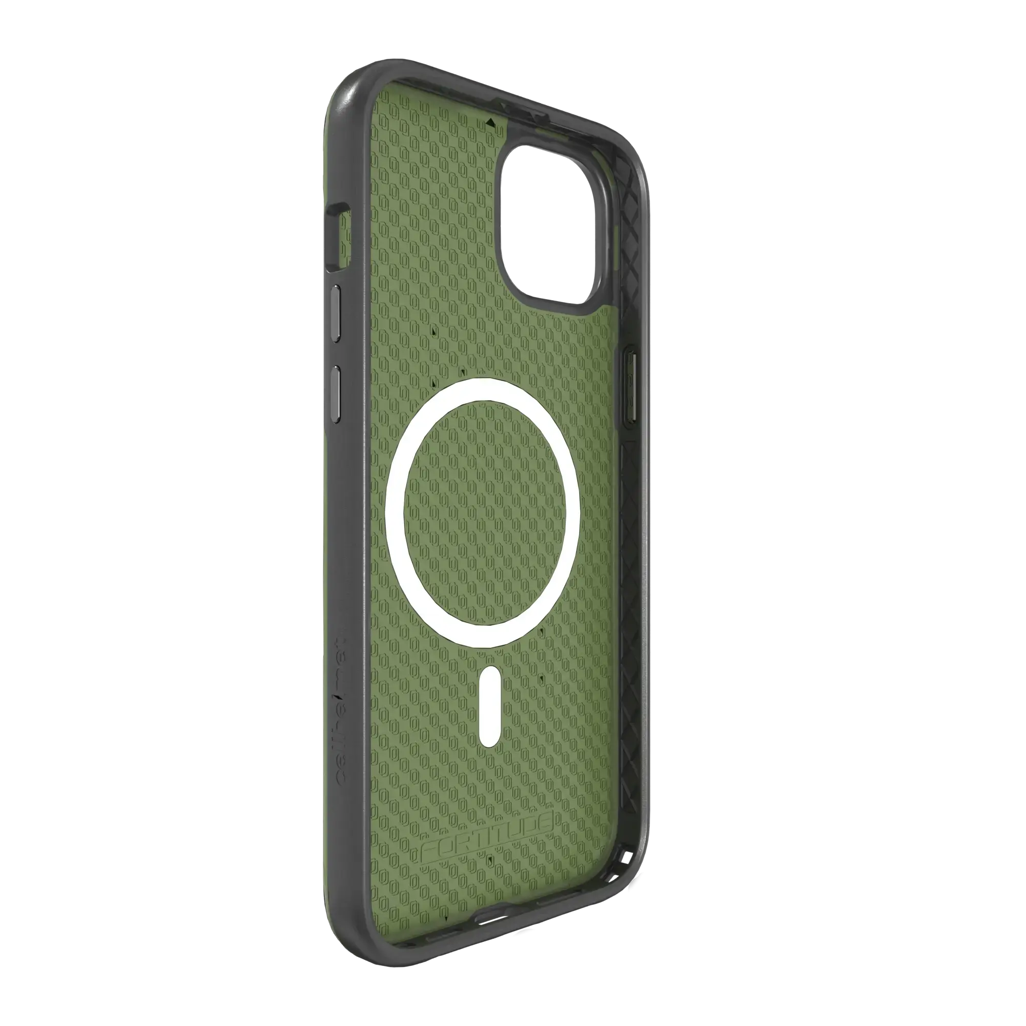 Shock-Absorbent Magsafe® Case for Apple iPhone 15 Plus | Olive Green | Fortitude Series