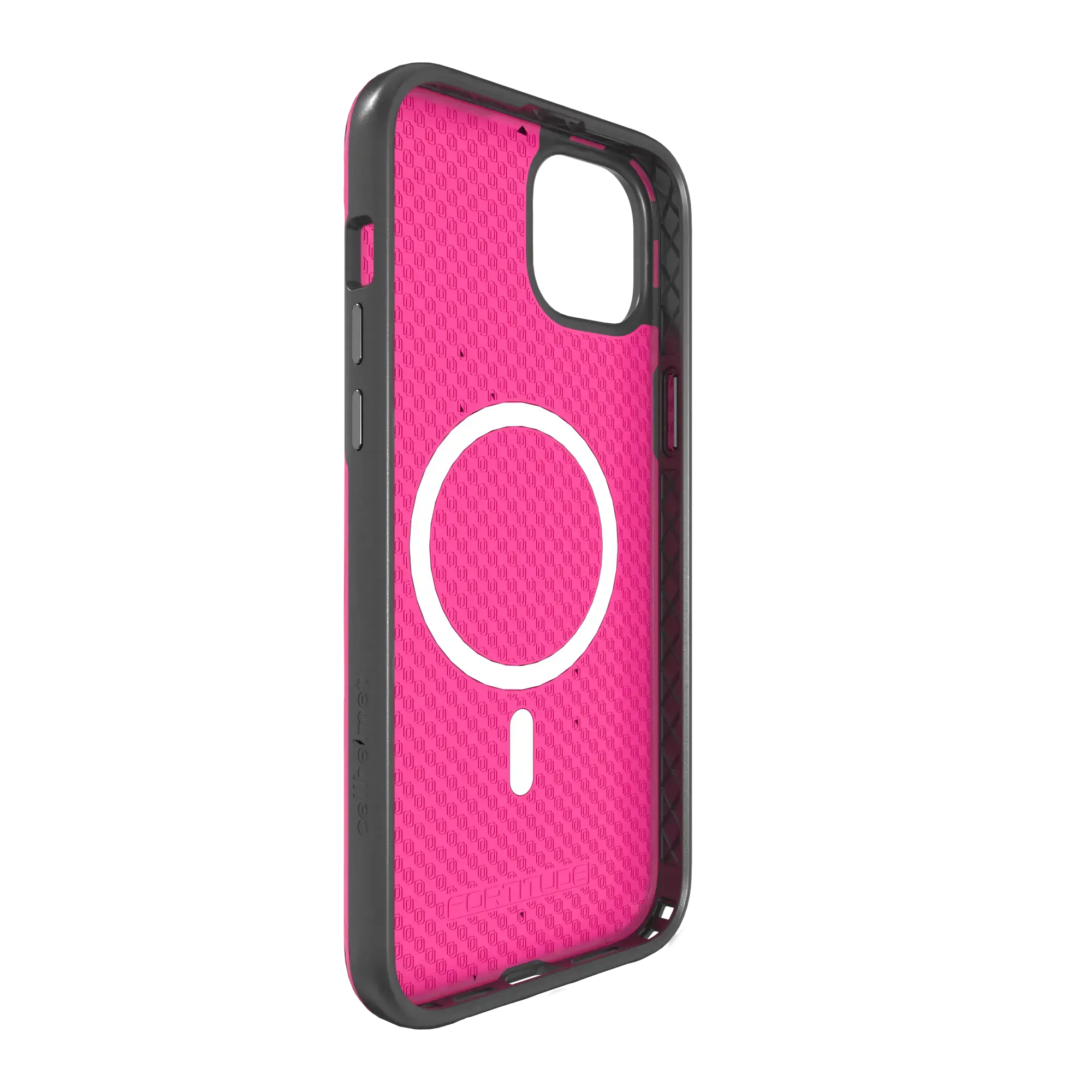 Shock-Absorbent Magsafe® Case for Apple iPhone 15 Plus | Vivid Magenta | Fortitude Series