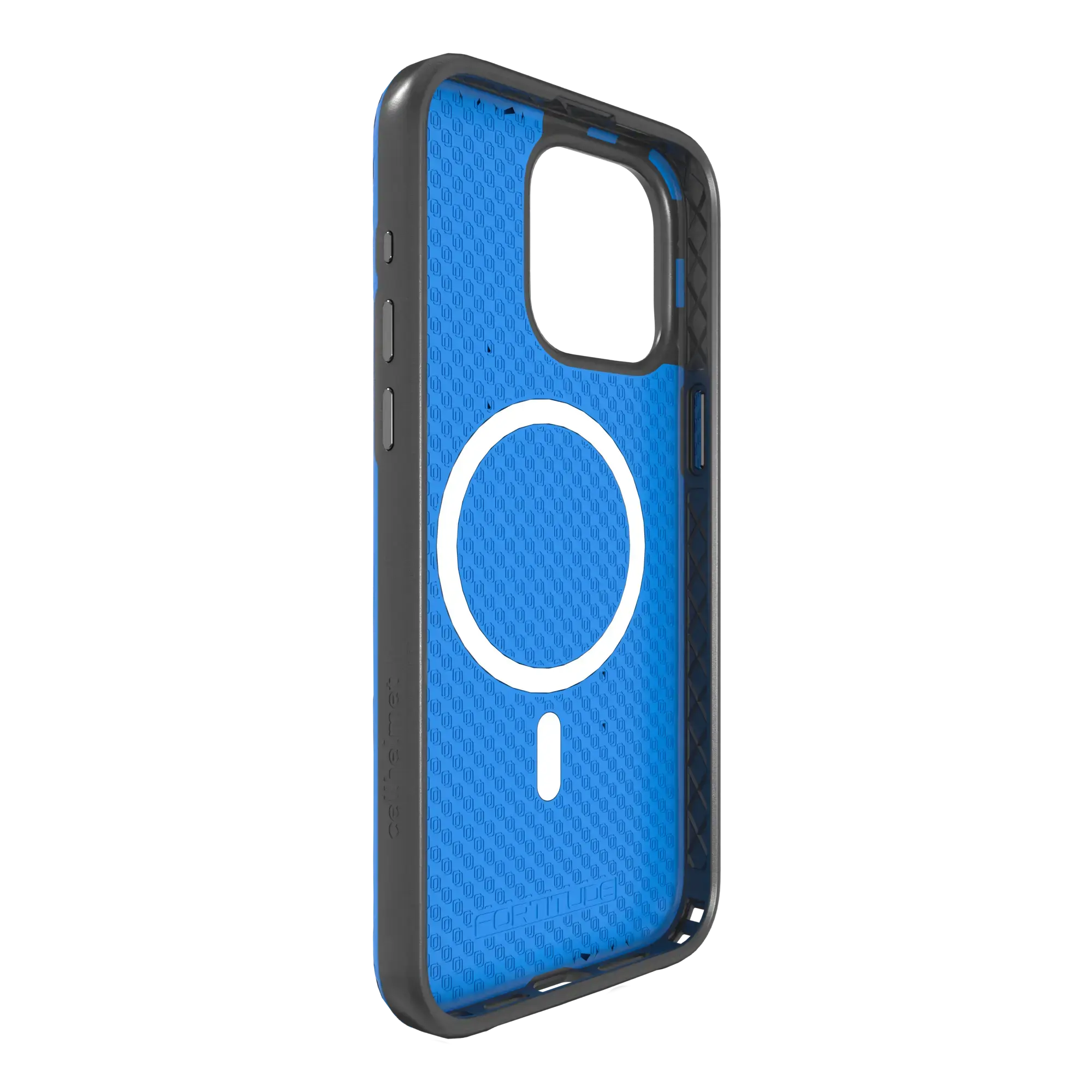 Shock-Absorbent Magsafe® Case for Apple iPhone 15 Pro Max | Bermuda Blue | Fortitude Series