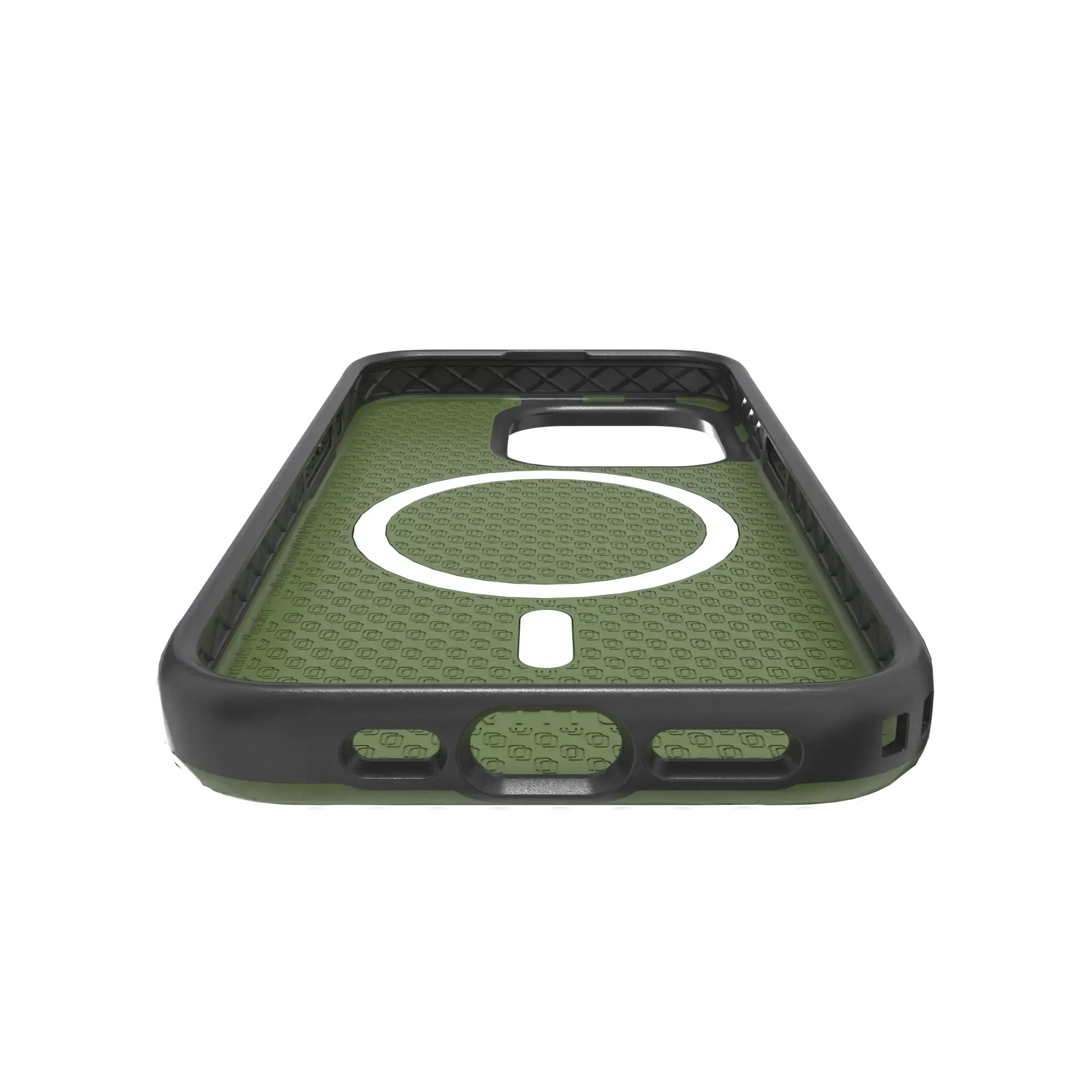 Shock-Absorbent Magsafe® Case for Apple iPhone 15 Pro | Olive Green | Fortitude Series
