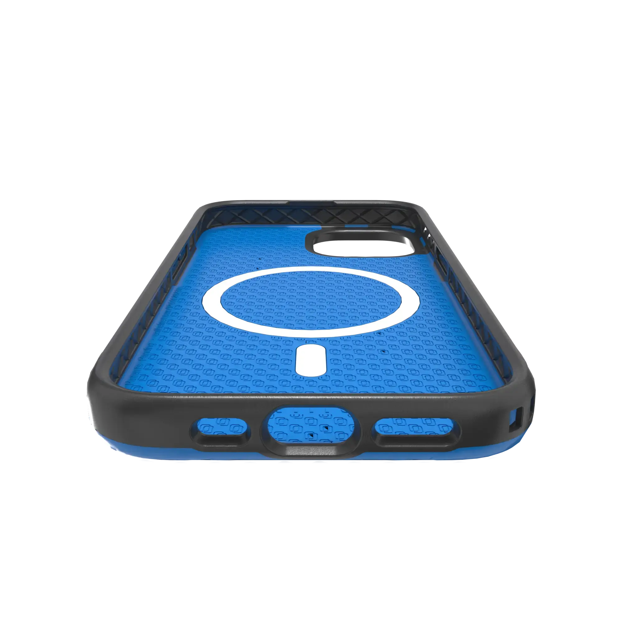 Shock-Absorbent Magsafe® Case for Apple iPhone 15 | Bermuda Blue | Fortitude Series