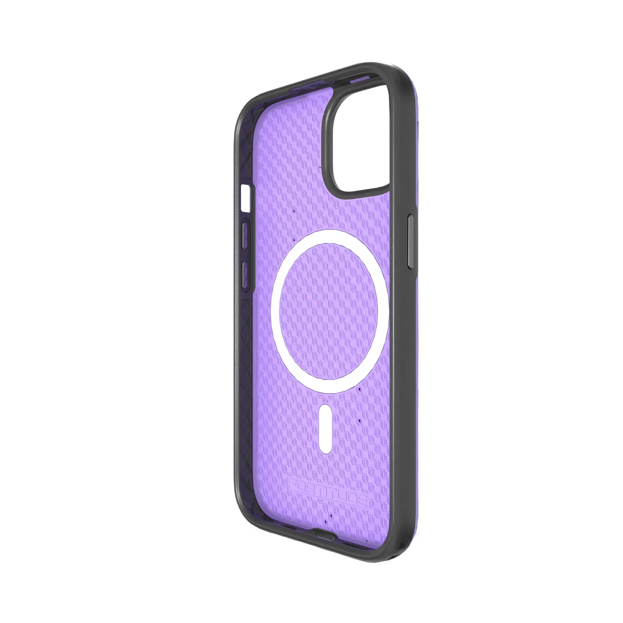 Shock-Absorbent Magsafe® Case for Apple iPhone 15 | Midnight Lilac | Fortitude Series