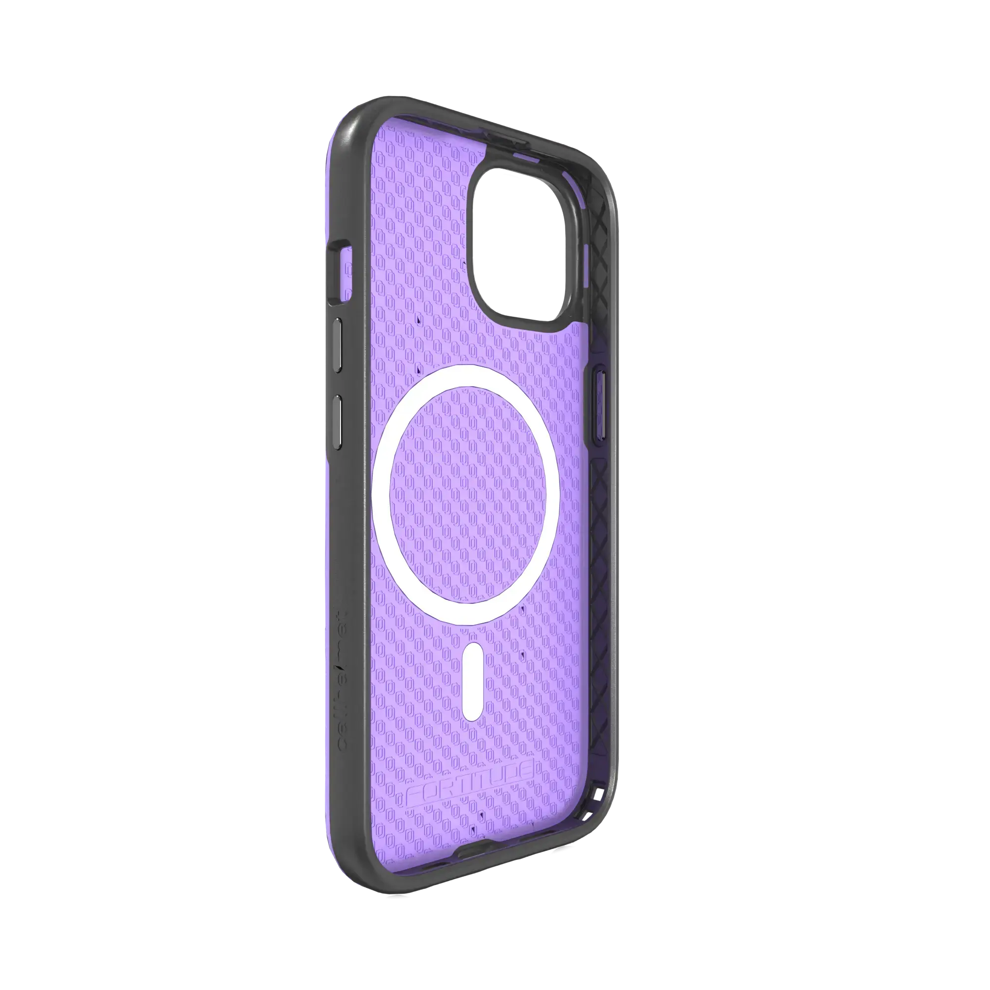 Shock-Absorbent Magsafe® Case for Apple iPhone 15 | Midnight Lilac | Fortitude Series