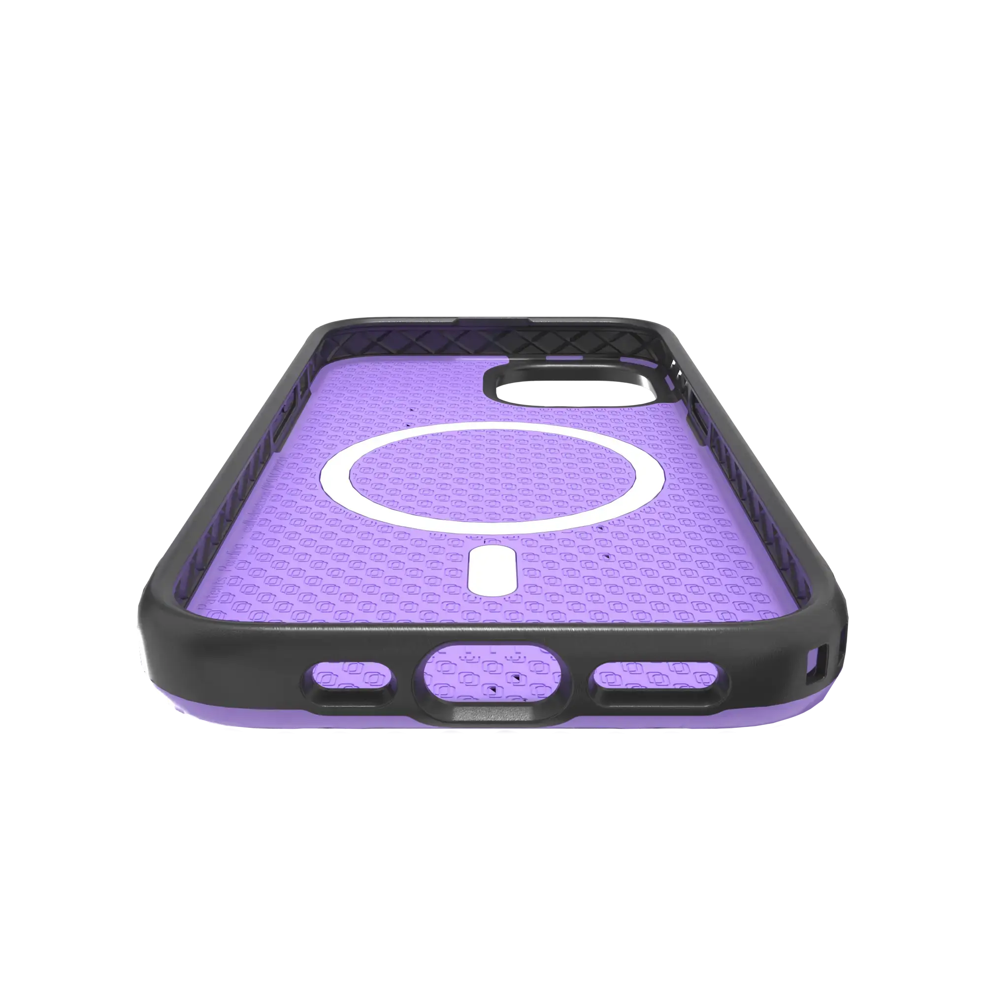 Shock-Absorbent Magsafe® Case for Apple iPhone 15 | Midnight Lilac | Fortitude Series