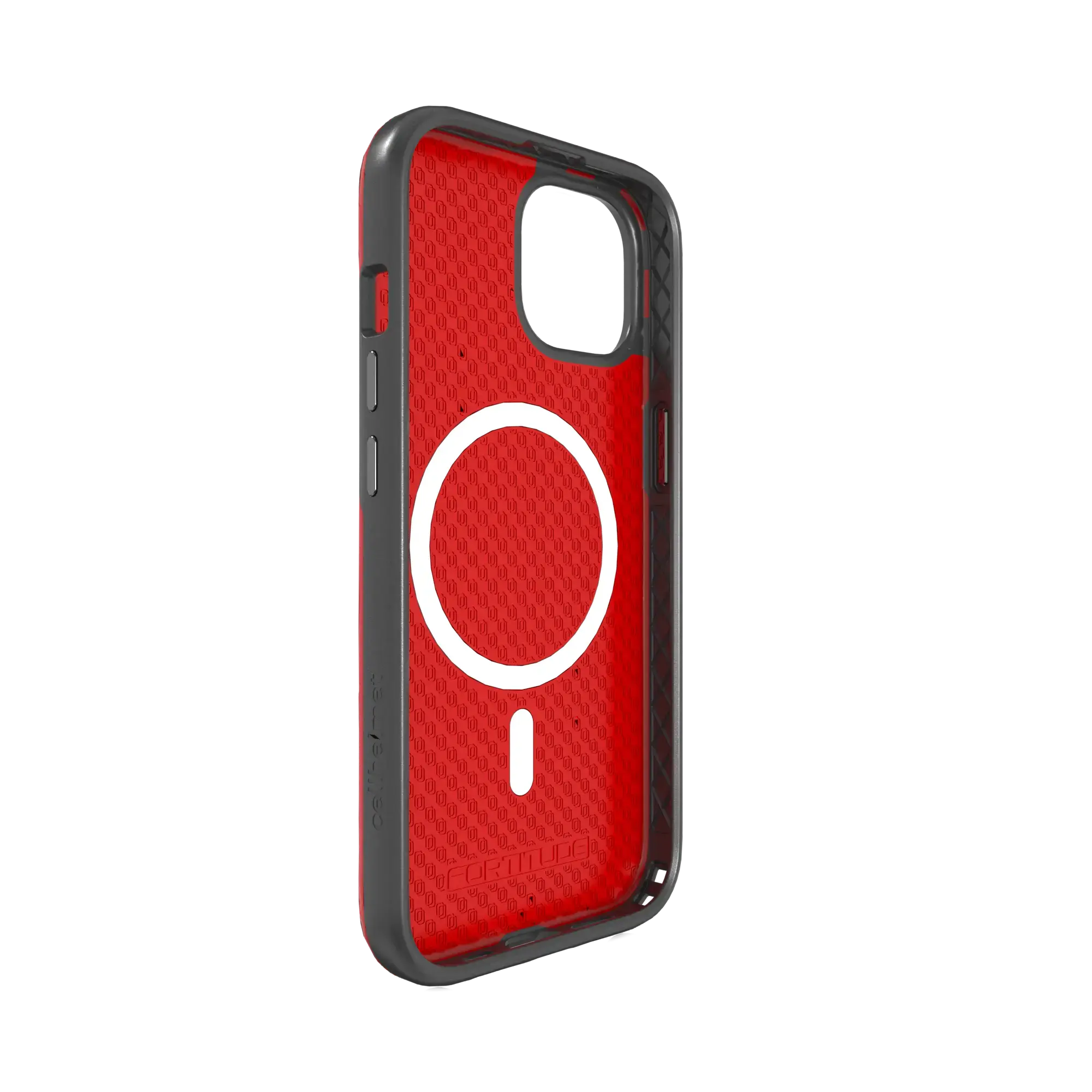 Shock-Absorbent Magsafe® Case for Apple iPhone 15 | Scarlet Red | Fortitude Series