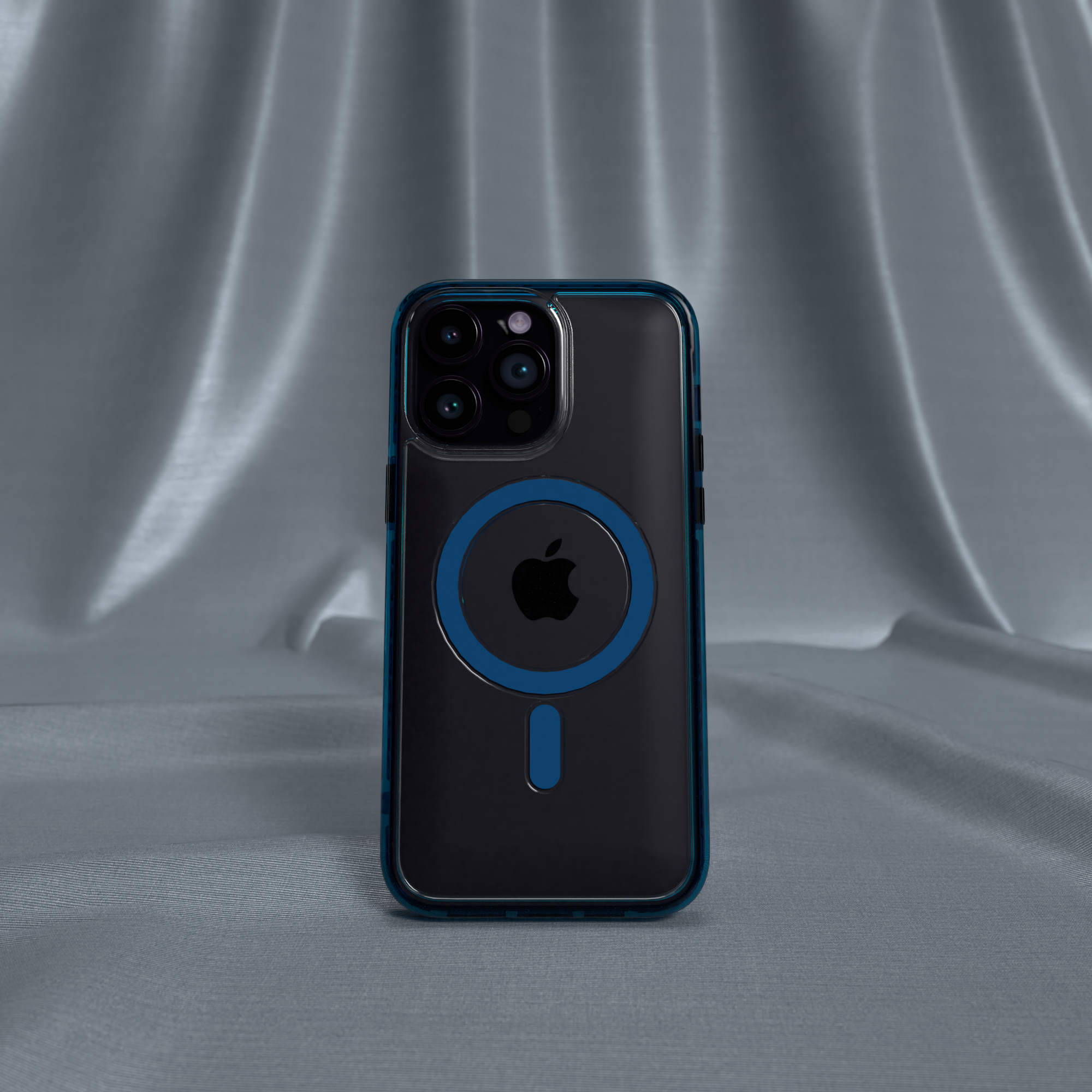 MagSafe® Case for Apple iPhone 14 | Deep Sea Blue | Magnitude Series