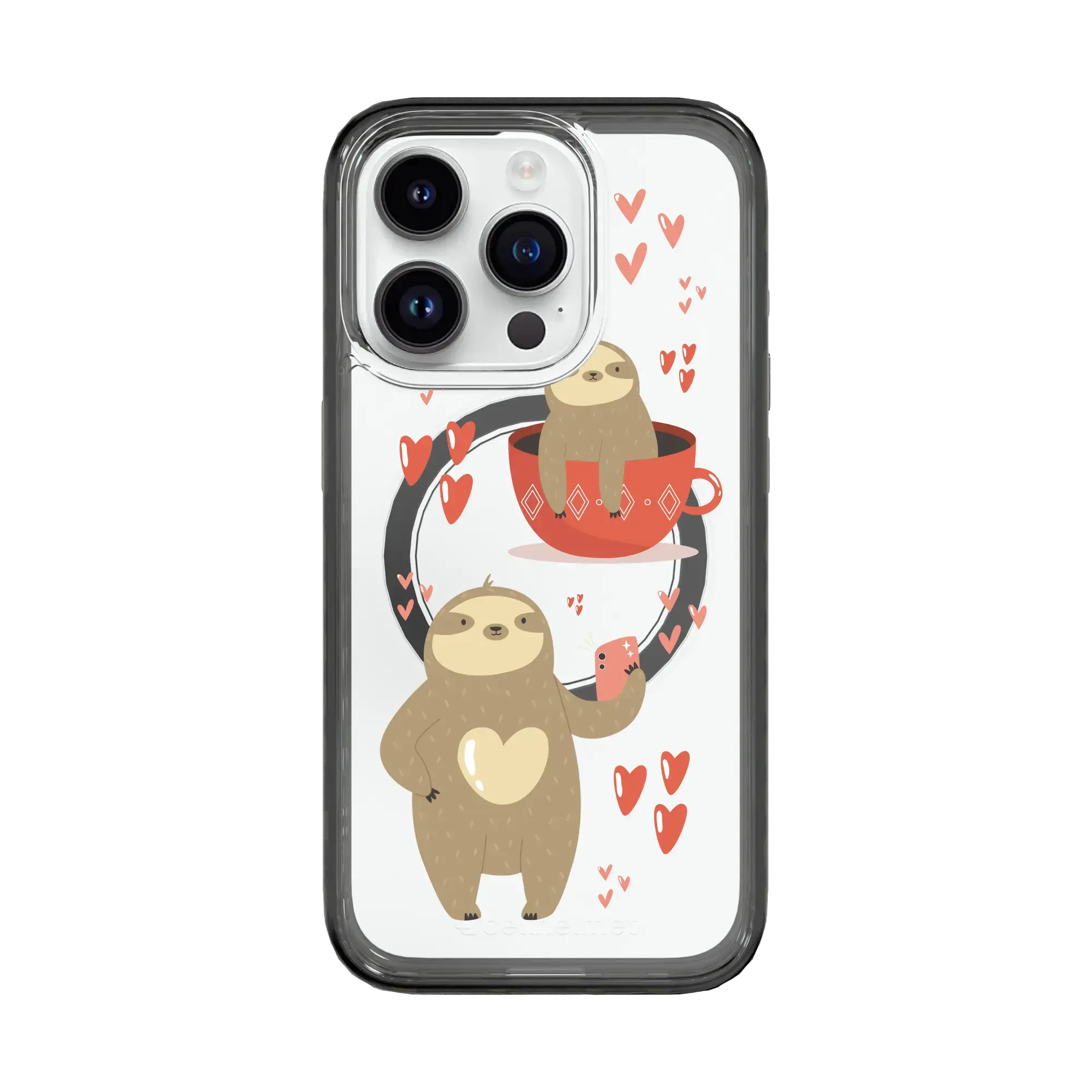 Sloth Haven | Friendly Sloths Series | Custom MagSafe Case Design for Apple iPhone 15 Series