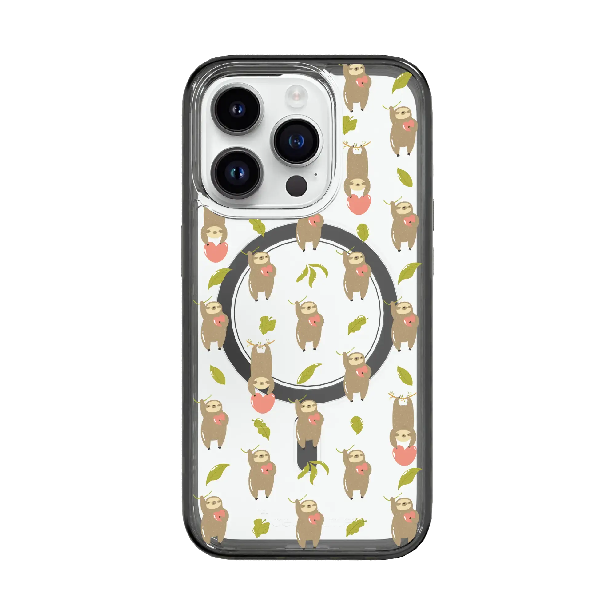 Slothy Vibes | Friendly Sloths Series | Custom MagSafe Case Design for Apple iPhone 15 Series