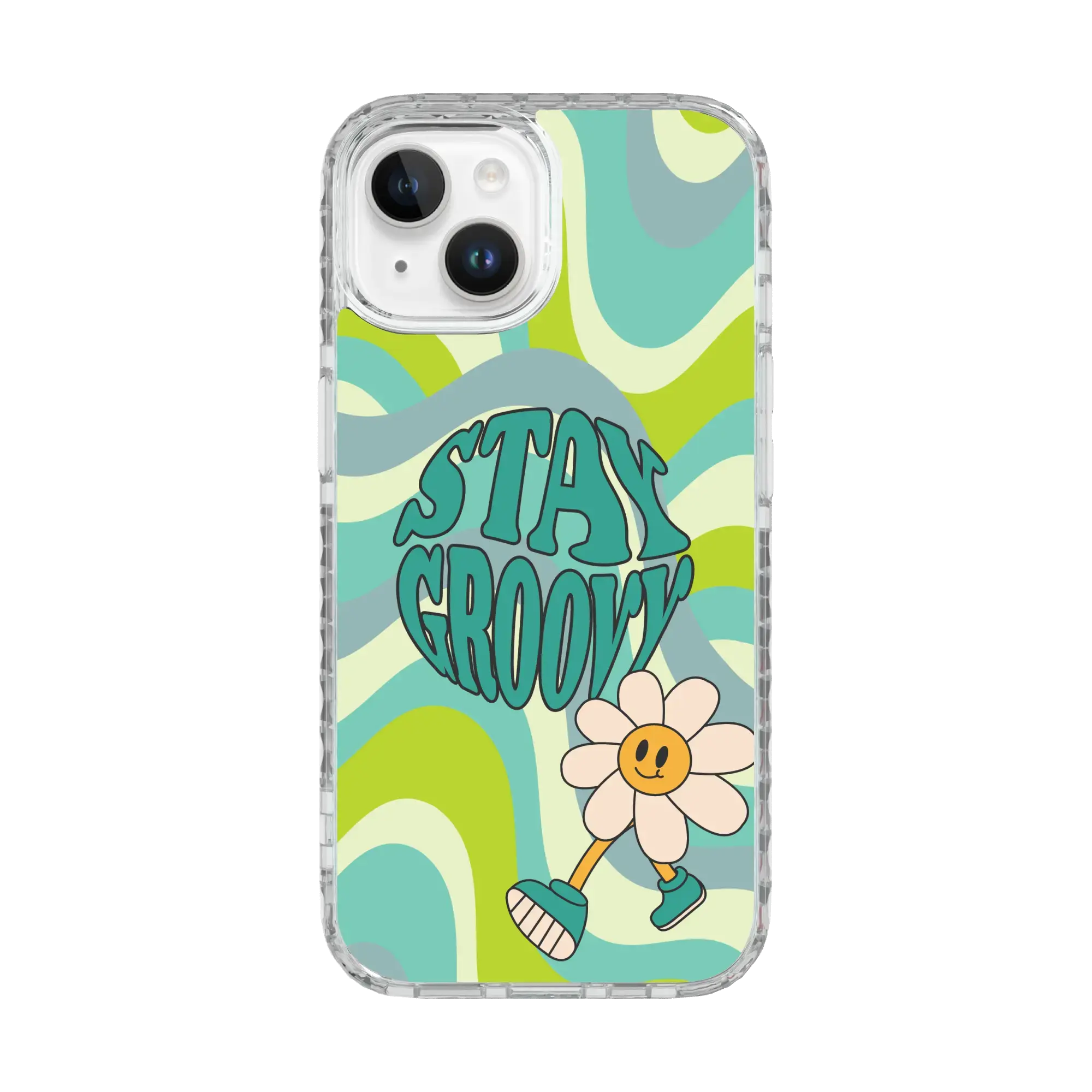 Stay Groovy | That 70's Case Series | Custom MagSafe Case Design for Apple iPhone 15 Series