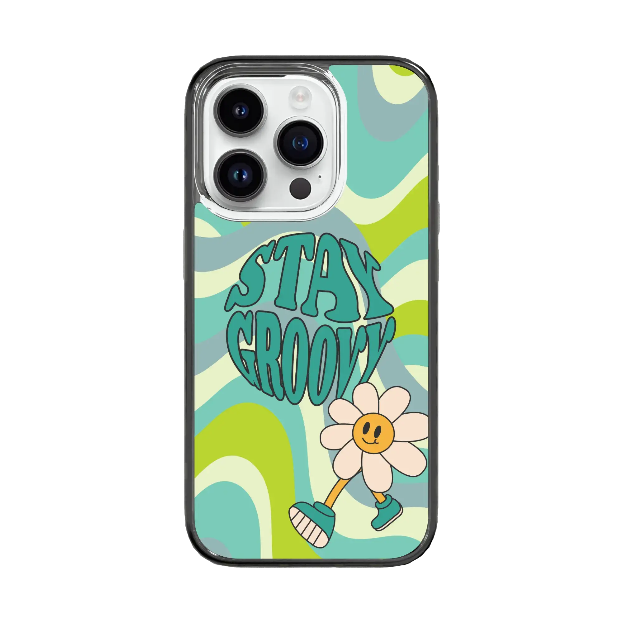 Stay Groovy | That 70's Case Series | Custom MagSafe Case Design for Apple iPhone 15 Series