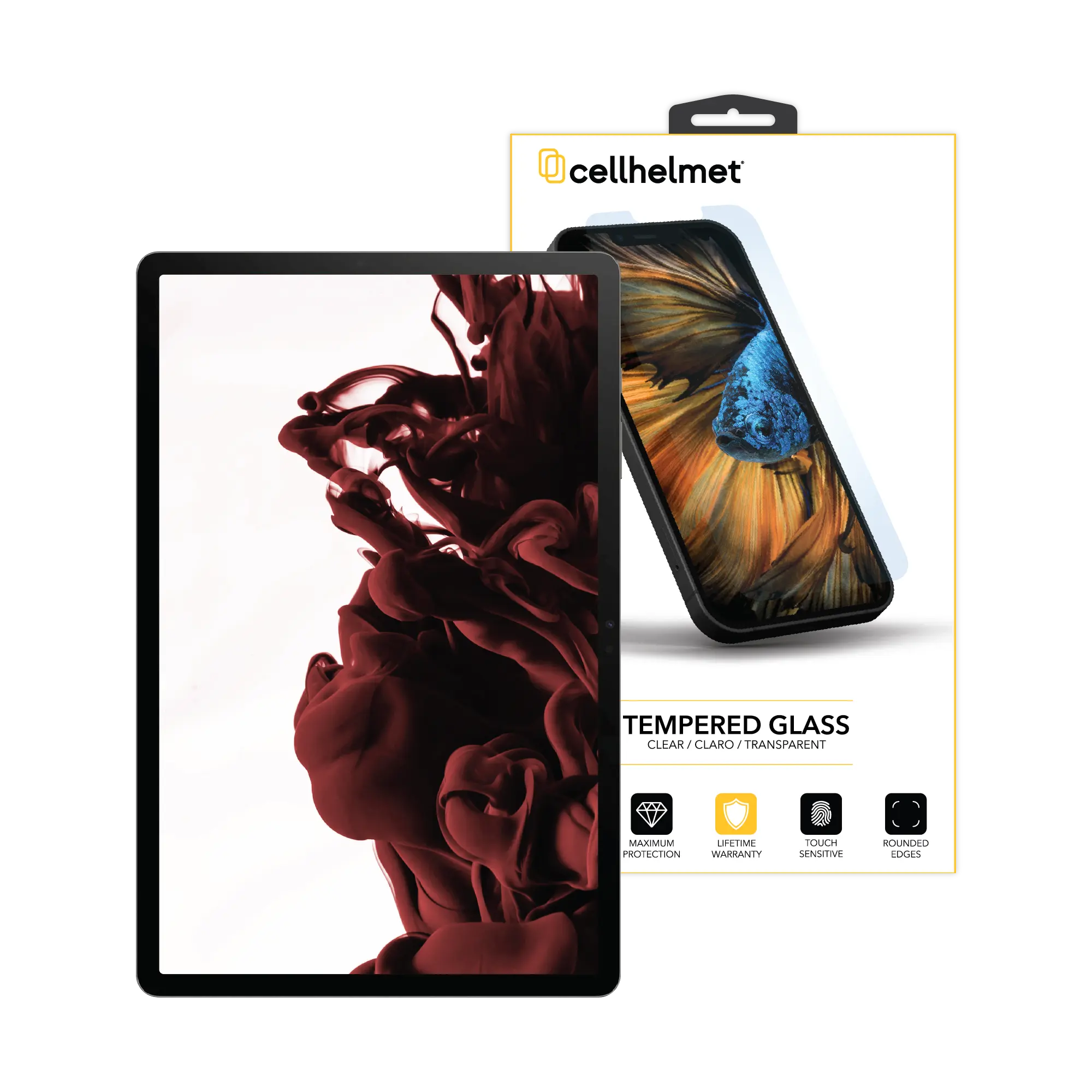 cellhelmet  Tempered Glass for Apple iPad 10th Generation (10.9)