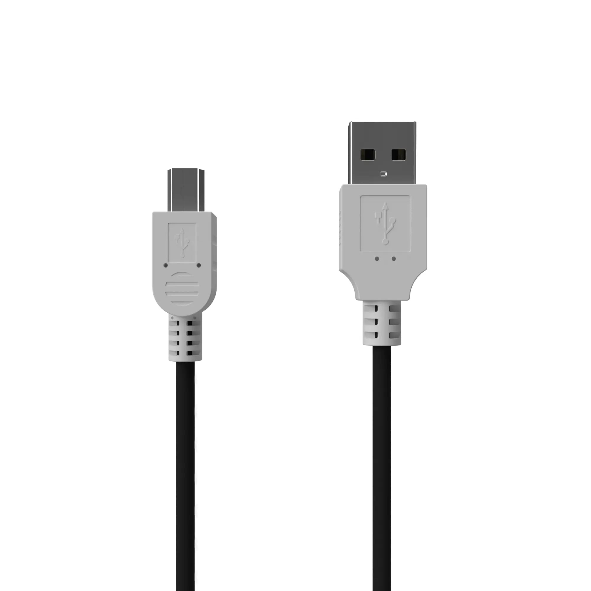  Type-A to Type-B Mini Charge/Sync Cable - 3ft Round Black cellhelmet cellhelmet