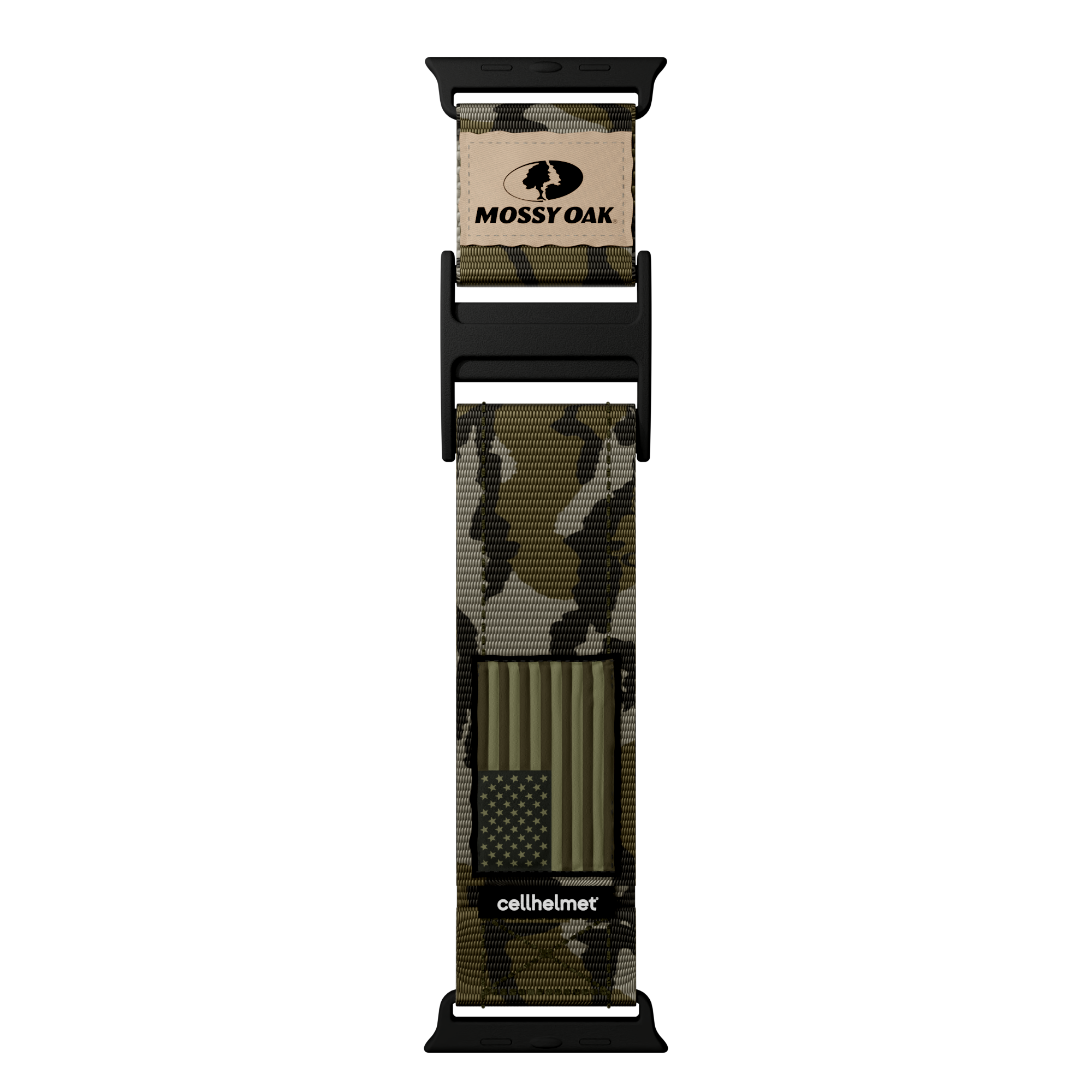 Mossy Oak Watch Band for Apple Watch 42/44/45/46/49mm / Long (178-223mm) / Bottom Lands