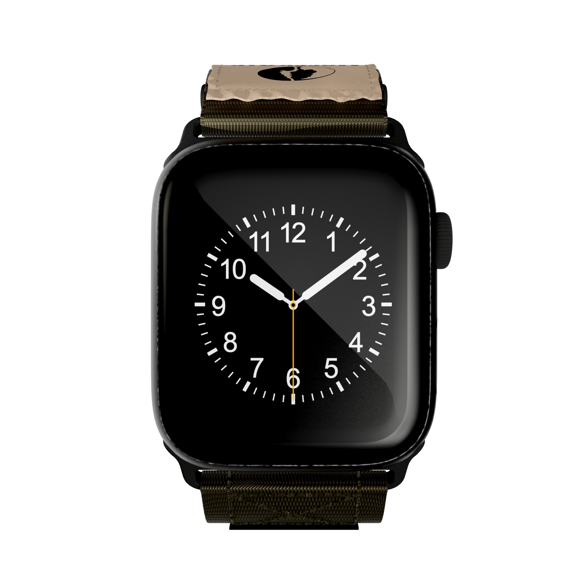 Mossy Oak Watch Band for Apple Watch 42/44/45/46/49mm / Long (178-223mm) / Olive Drab Green