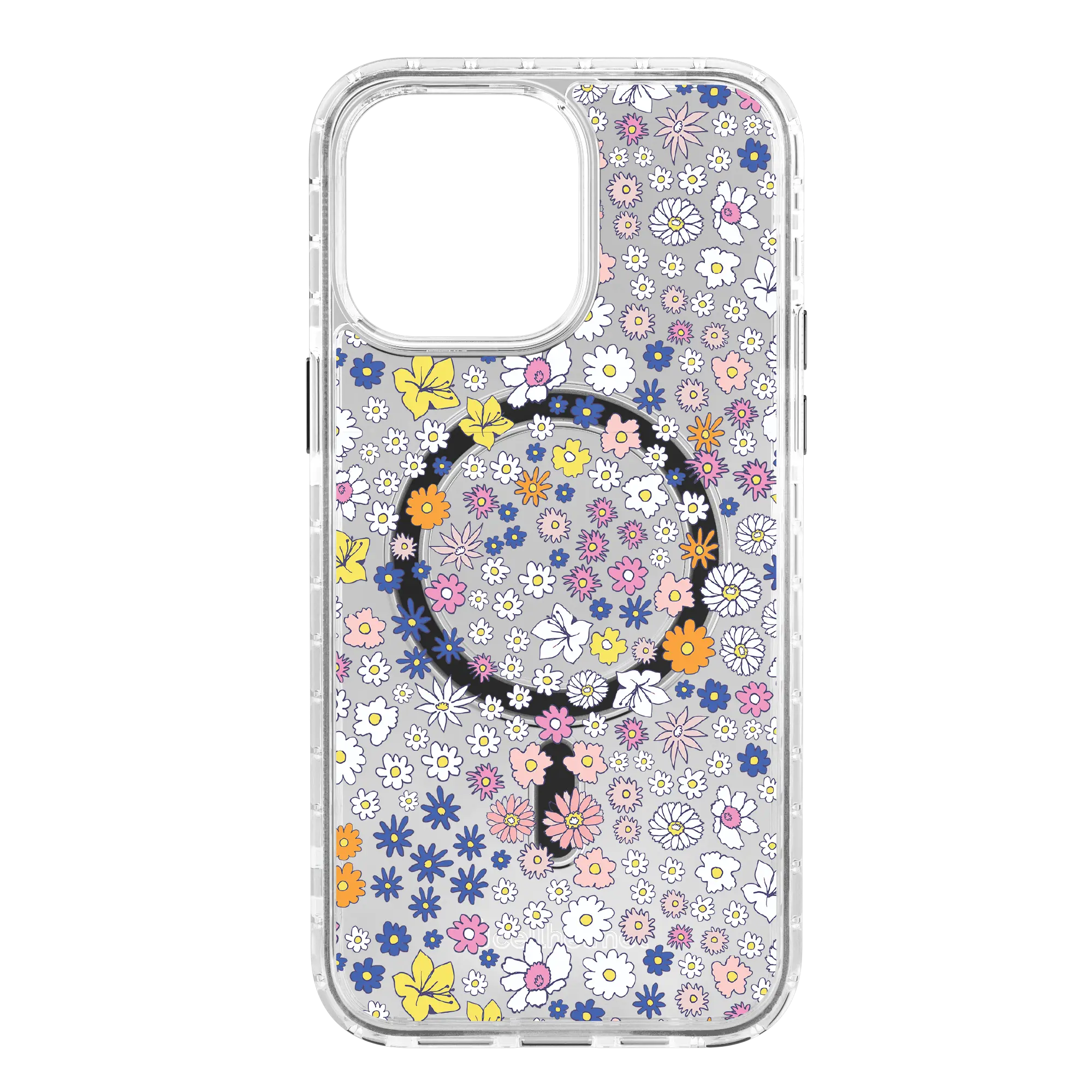 Apple-iPhone-14-Pro-Max-Crystal-Clear Wild Blossom | Protective MagSafe Case | Flower Series for Apple iPhone 14 Series cellhelmet cellhelmet