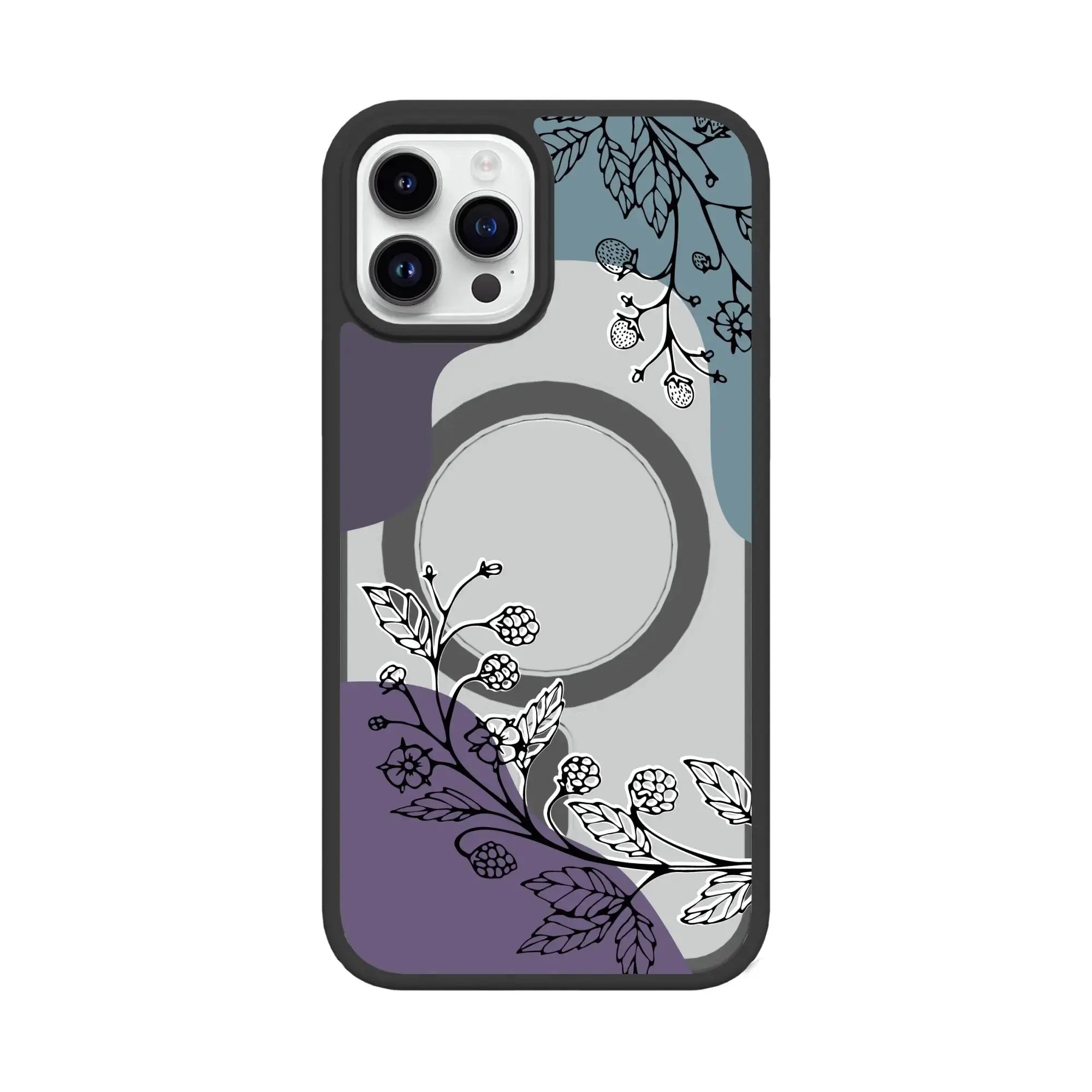 Winter | Botanical Fusion | Custom MagSafe Case Design for Apple iPhone 12 Series
