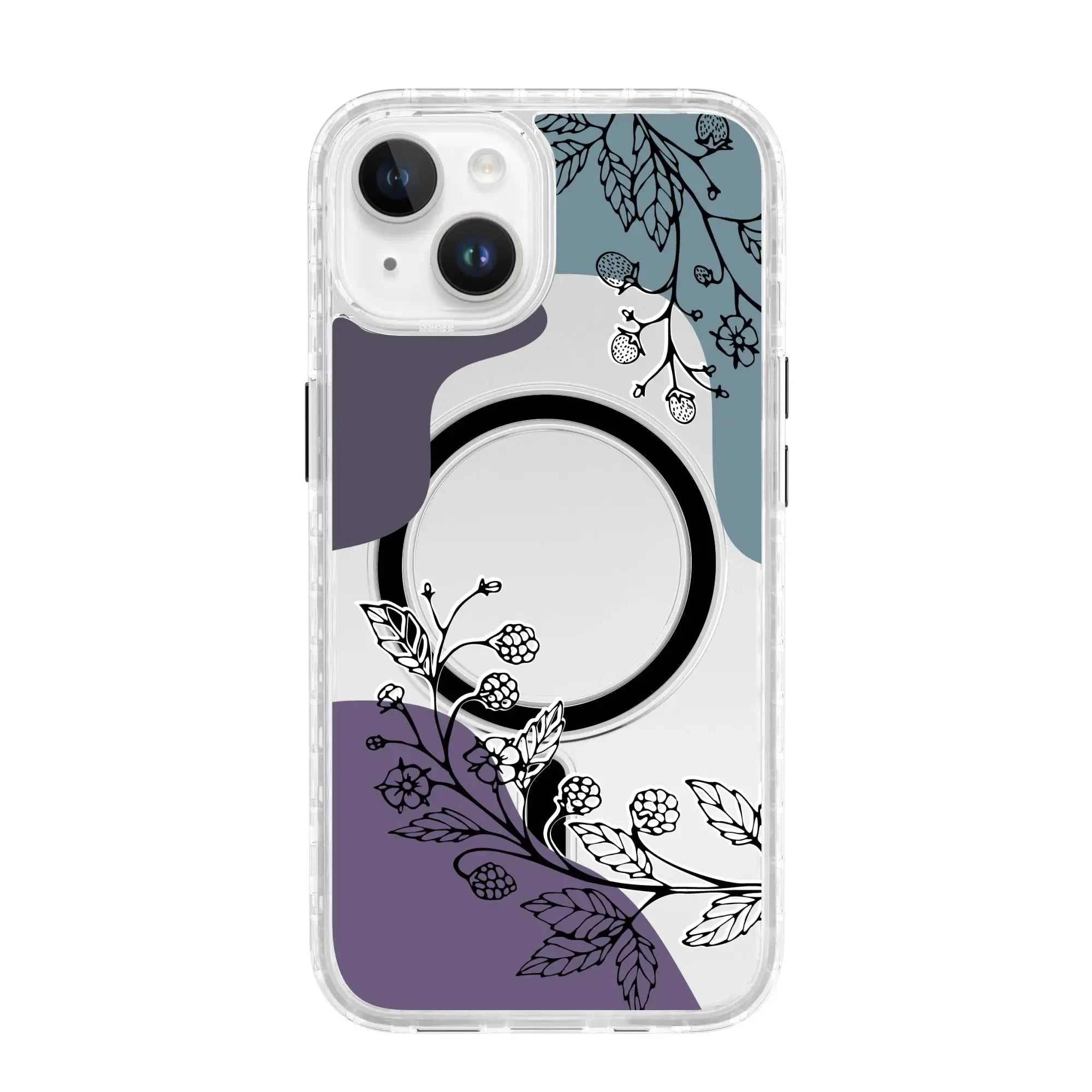 Winter | Botanical Fusion | Custom MagSafe Case Design for Apple iPhone 14 Series