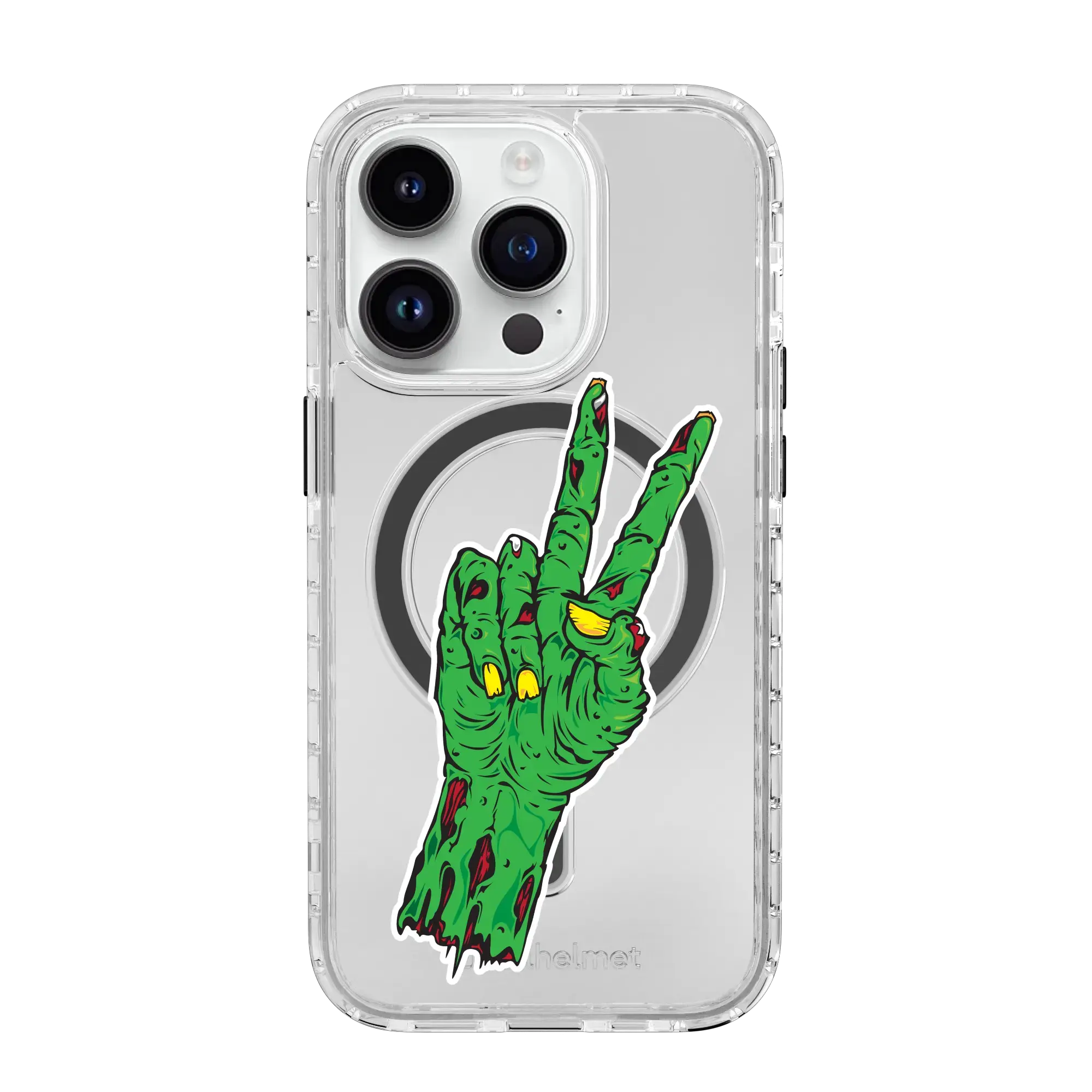 Zombie Peace | Halloween Series | Custom MagSafe Case Design for Apple iPhone 14 Series